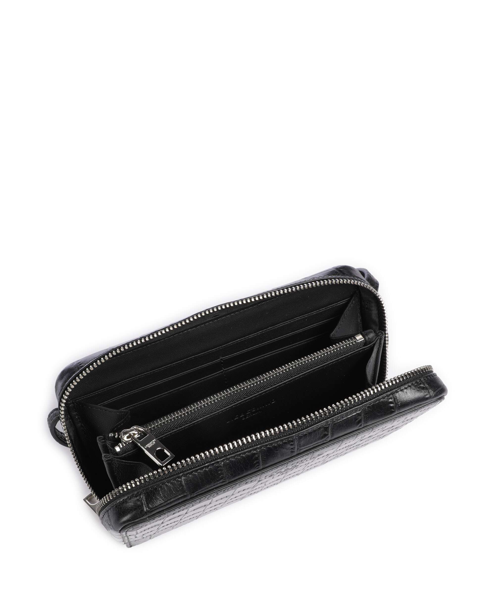 Liebeskind Lou Croco XS Portemonnee black - Image 6