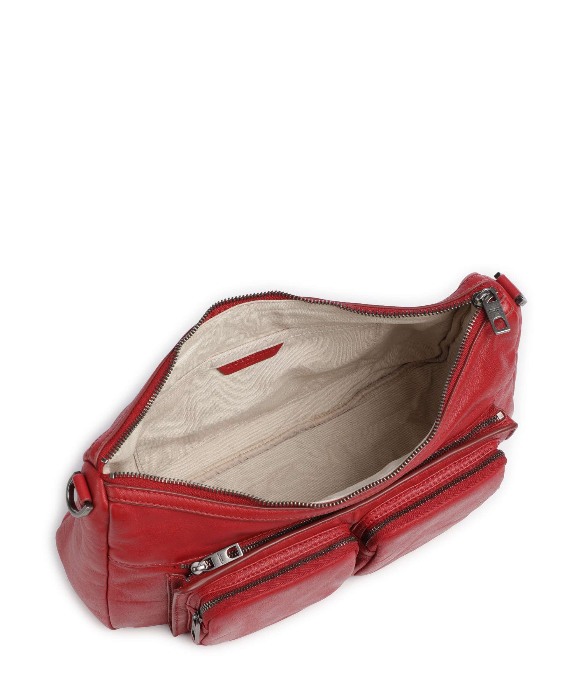 Liebeskind Maia Sheep Natural M Schoudertas true red - Image 6