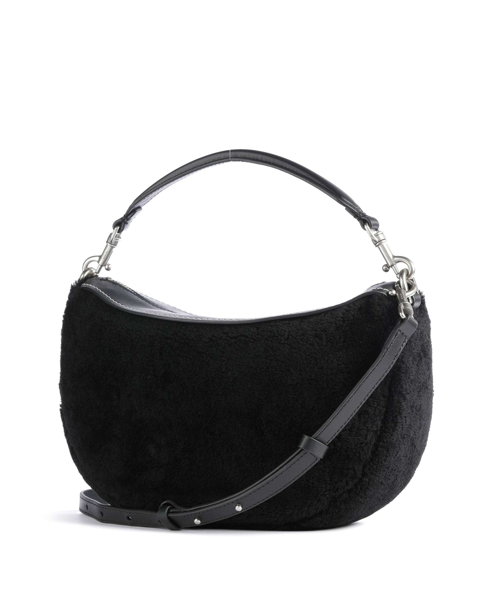 Liebeskind Melli Shearling S Hobo tas black - Image 2