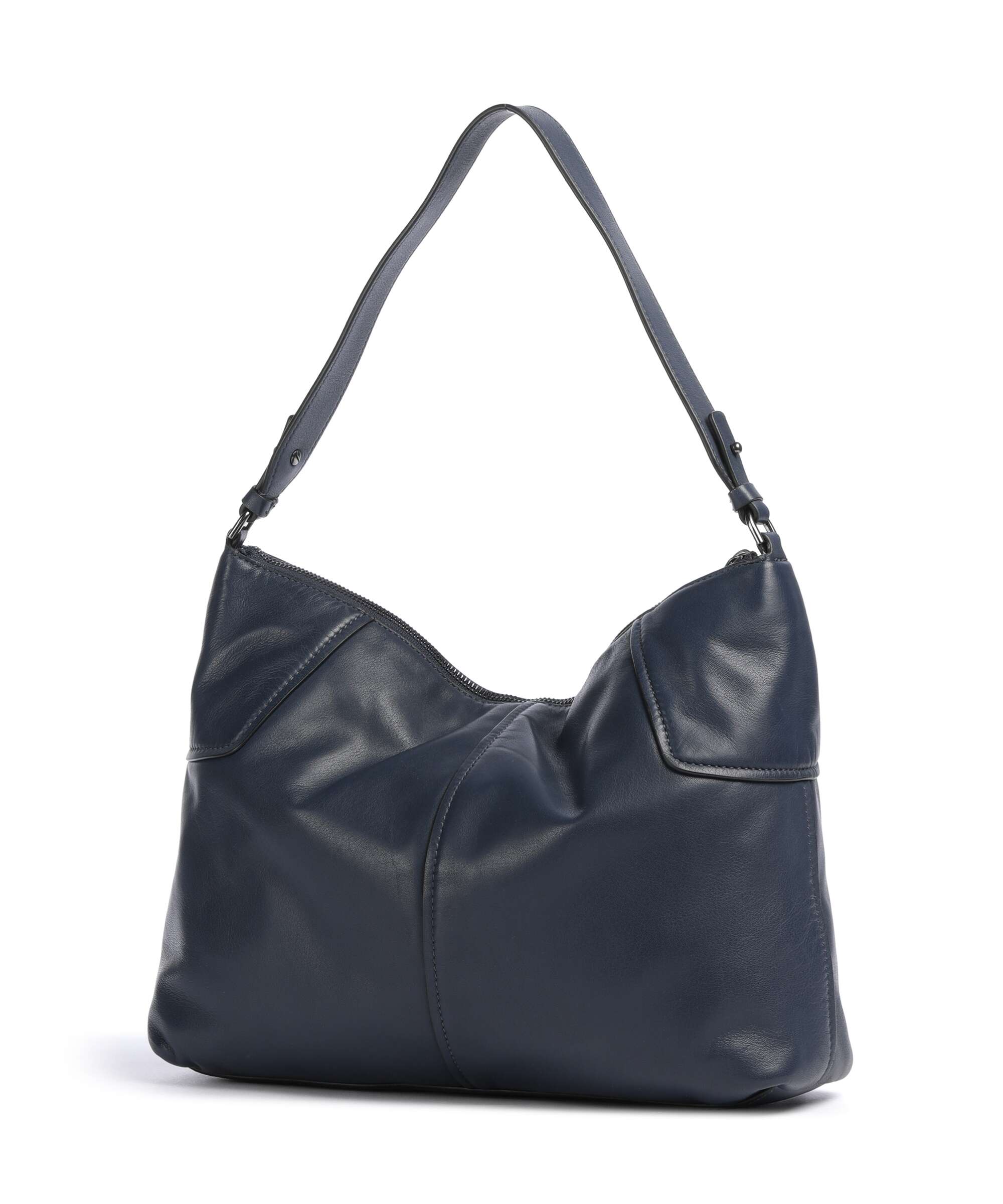 Liebeskind Mila Sheep Natural M Hobo tas peacoat - Image 2