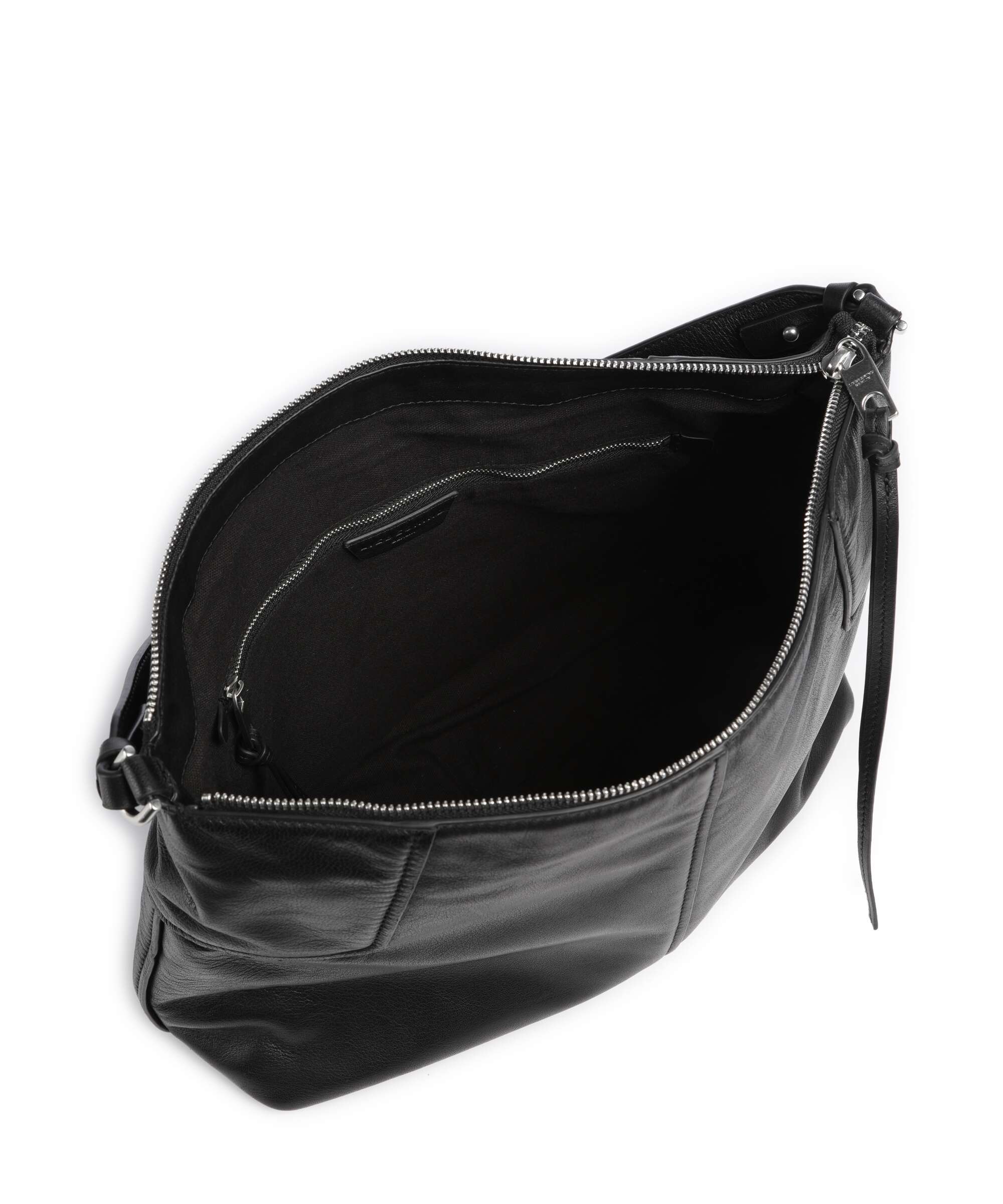 Liebeskind Mila Sheep Natural M Hobo tas black - Image 6