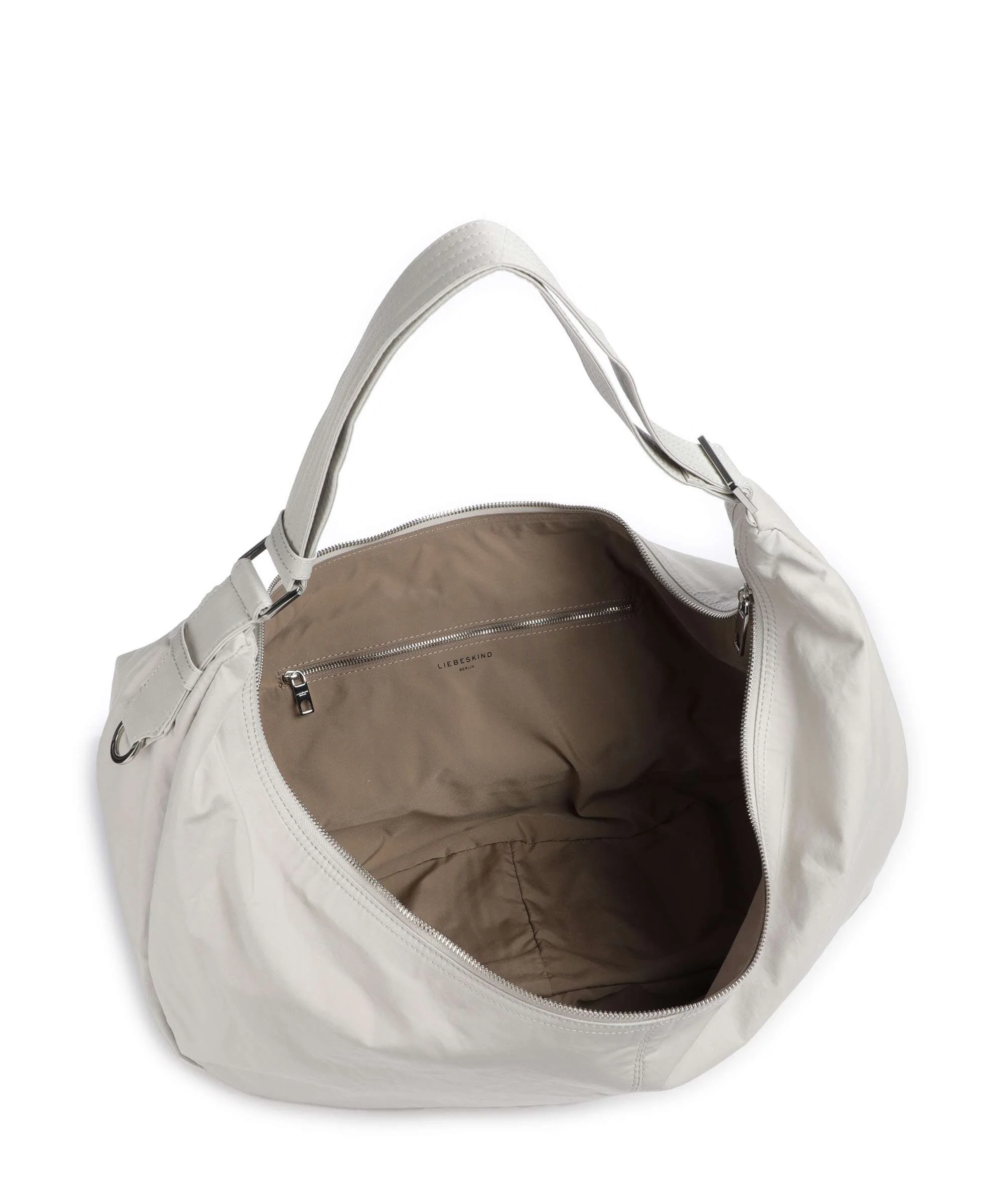 Liebeskind Moon Nylon L Hobo tas milk - Image 6