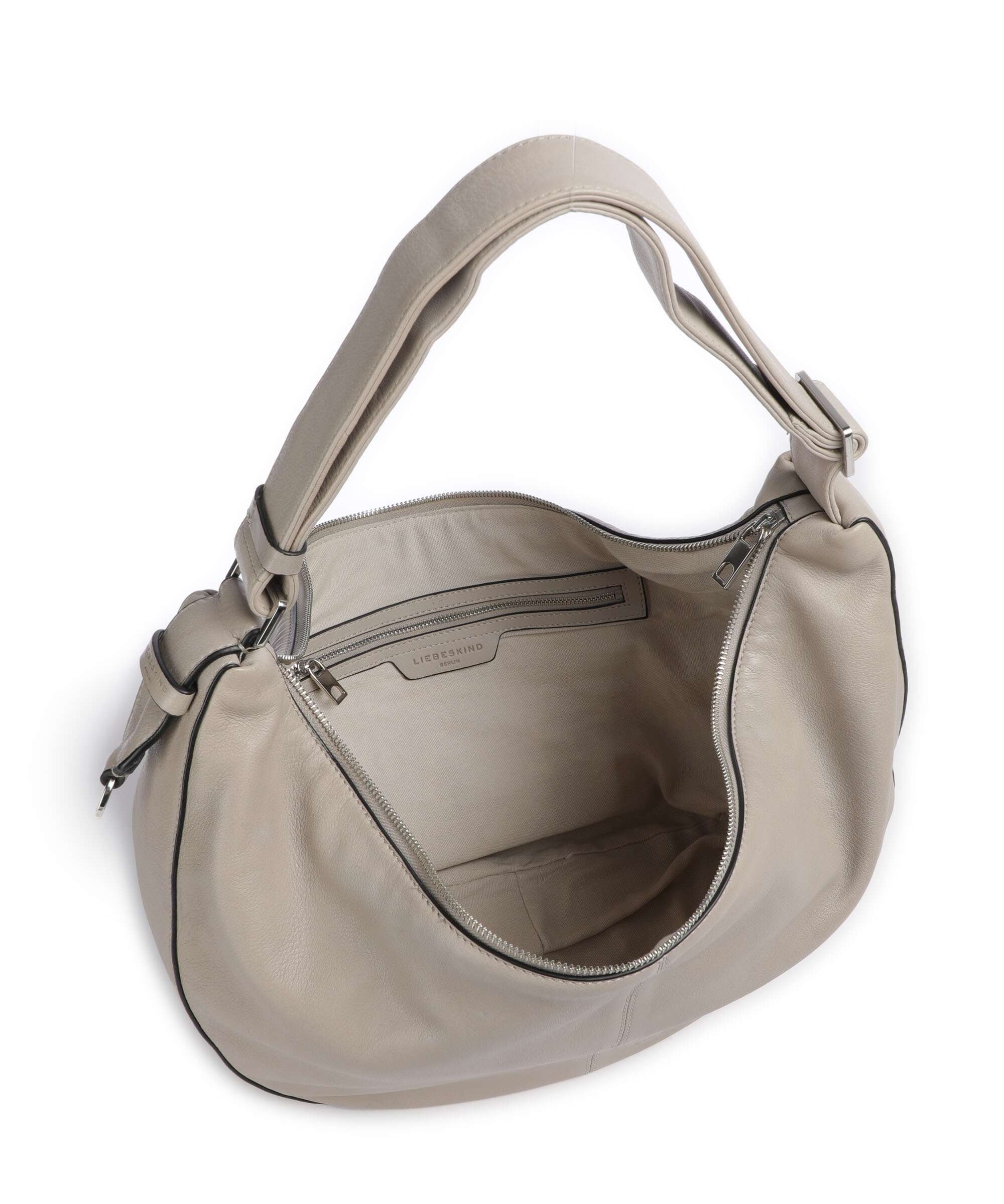 Liebeskind Moon Sheep Natural M Hobo tas steel - Image 6