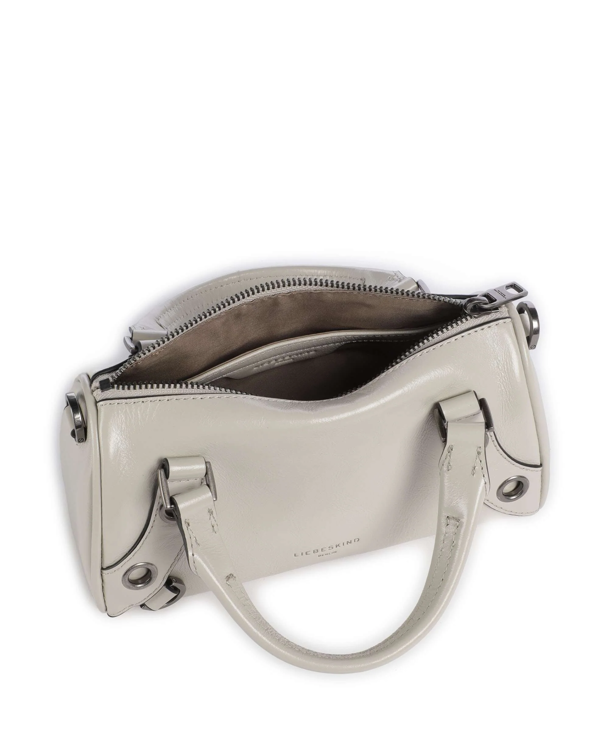 Liebeskind Nika Lack Distressed S Handtas milk - Image 6