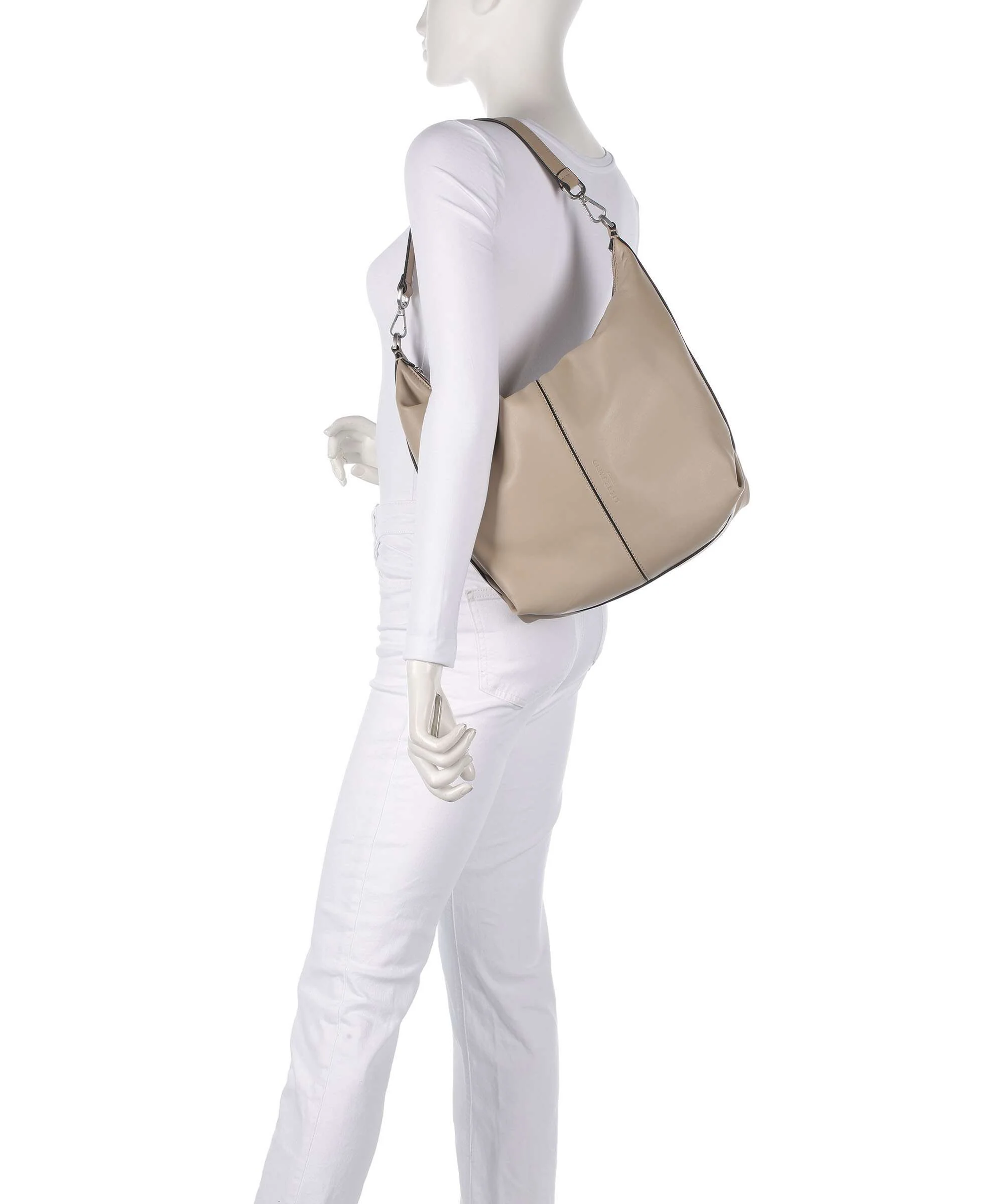 Liebeskind Paris Sheep Natural Hobo tas stone - Image 3