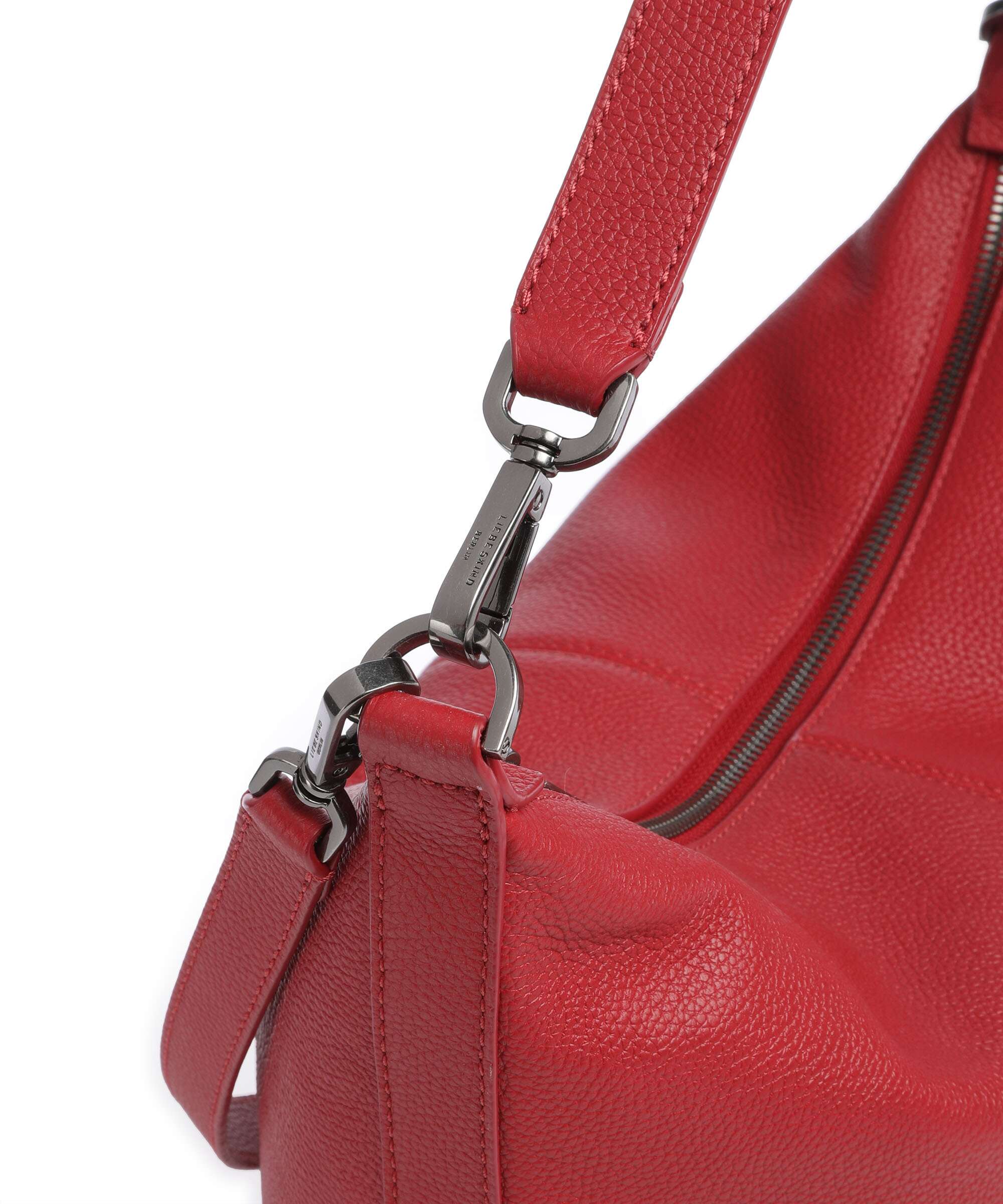 Liebeskind Paris Small Pebble M Hobo tas true red - Image 5