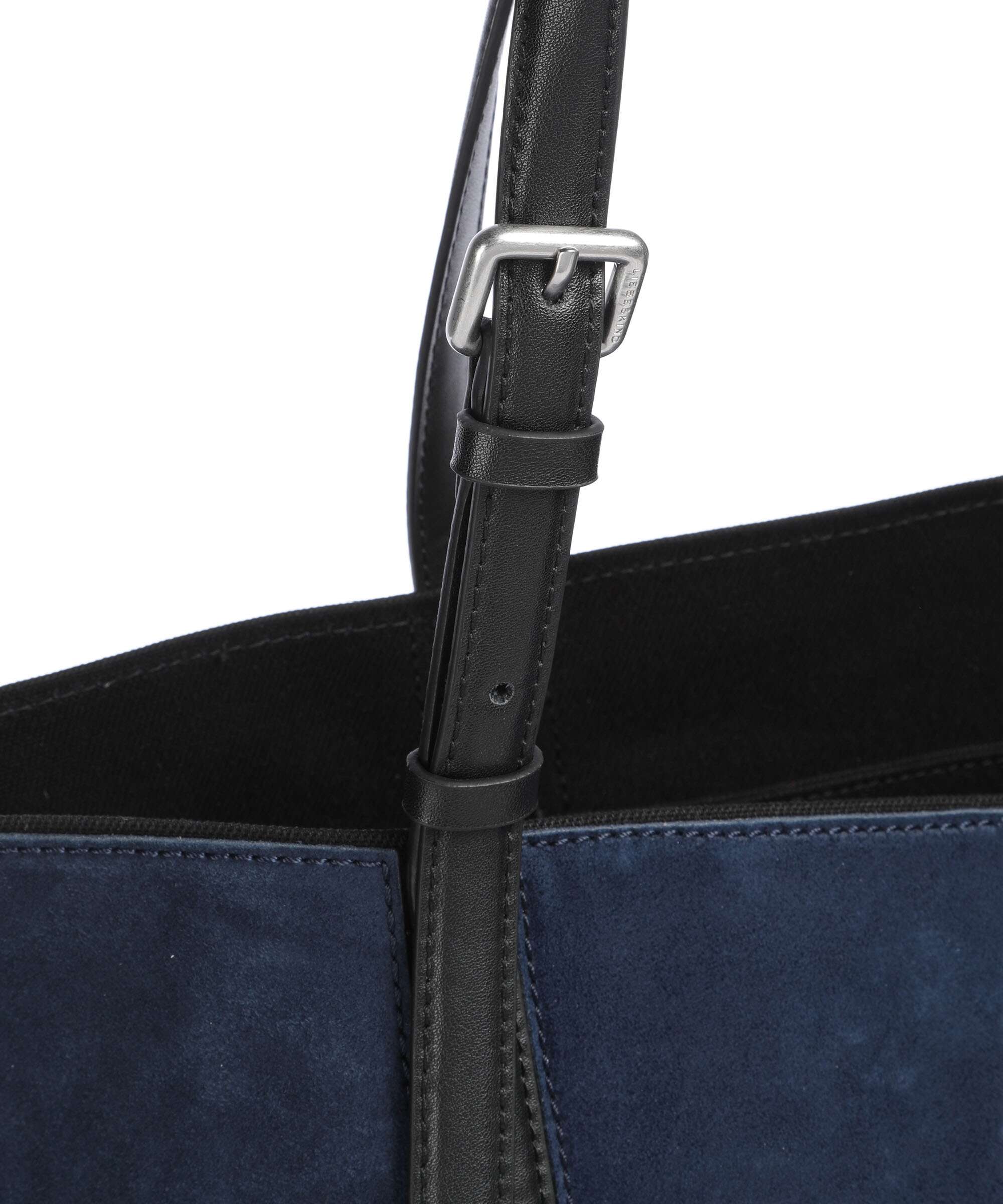 Liebeskind Una Recycled Suede M Boodschappentas peacoat - Image 4