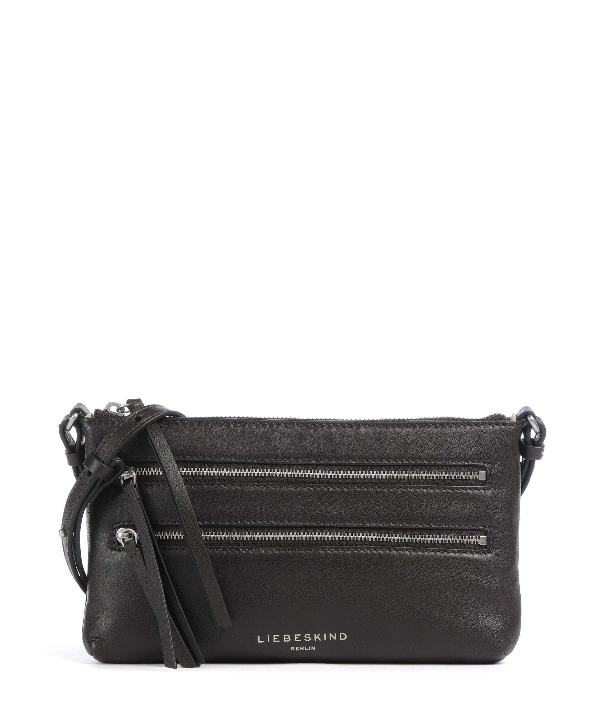 Liebeskind Zena Indian Sheep S Crossbody tas deep soil