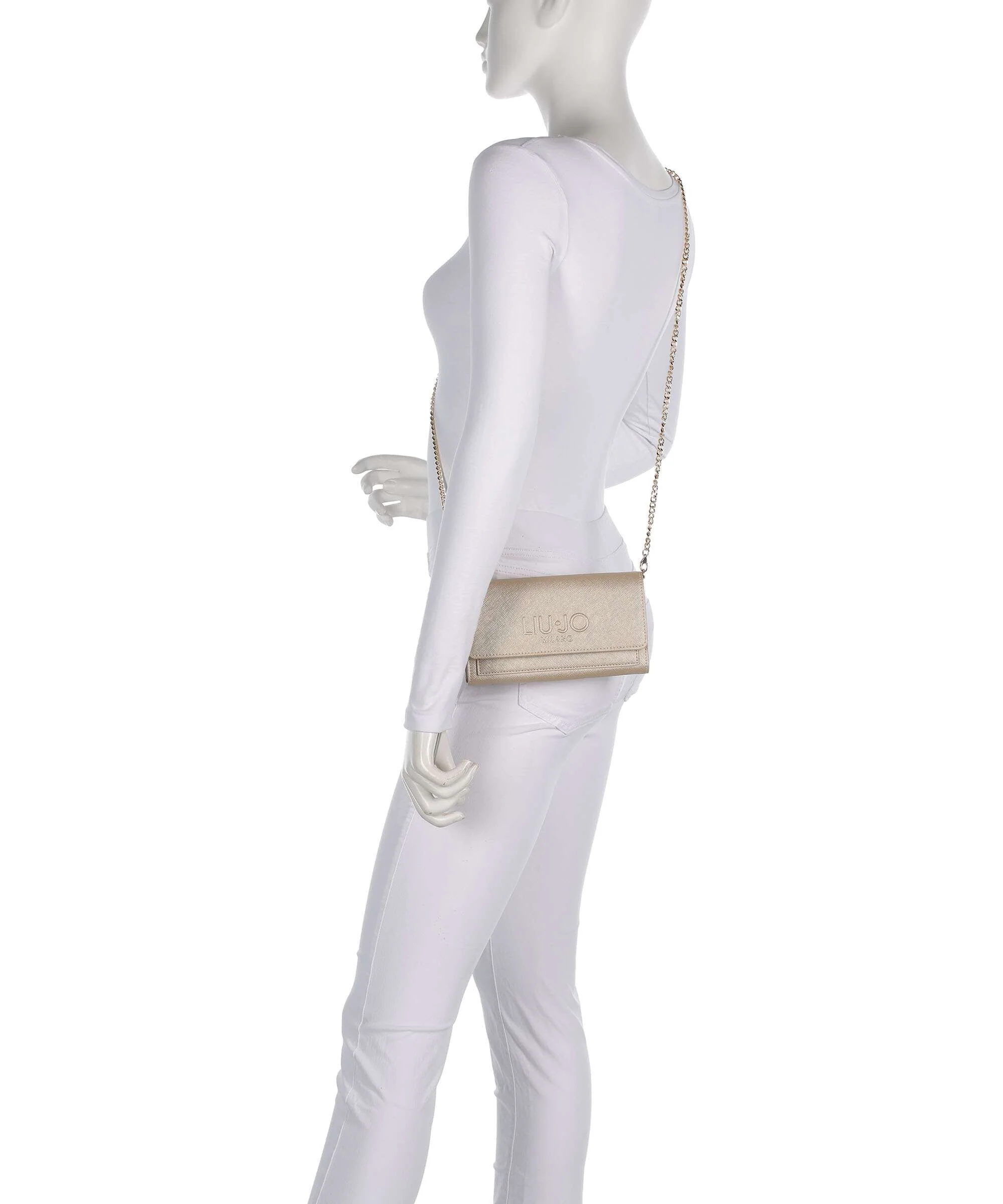 Liu Jo Caliwen XL Crossbody tas light gold - Image 3