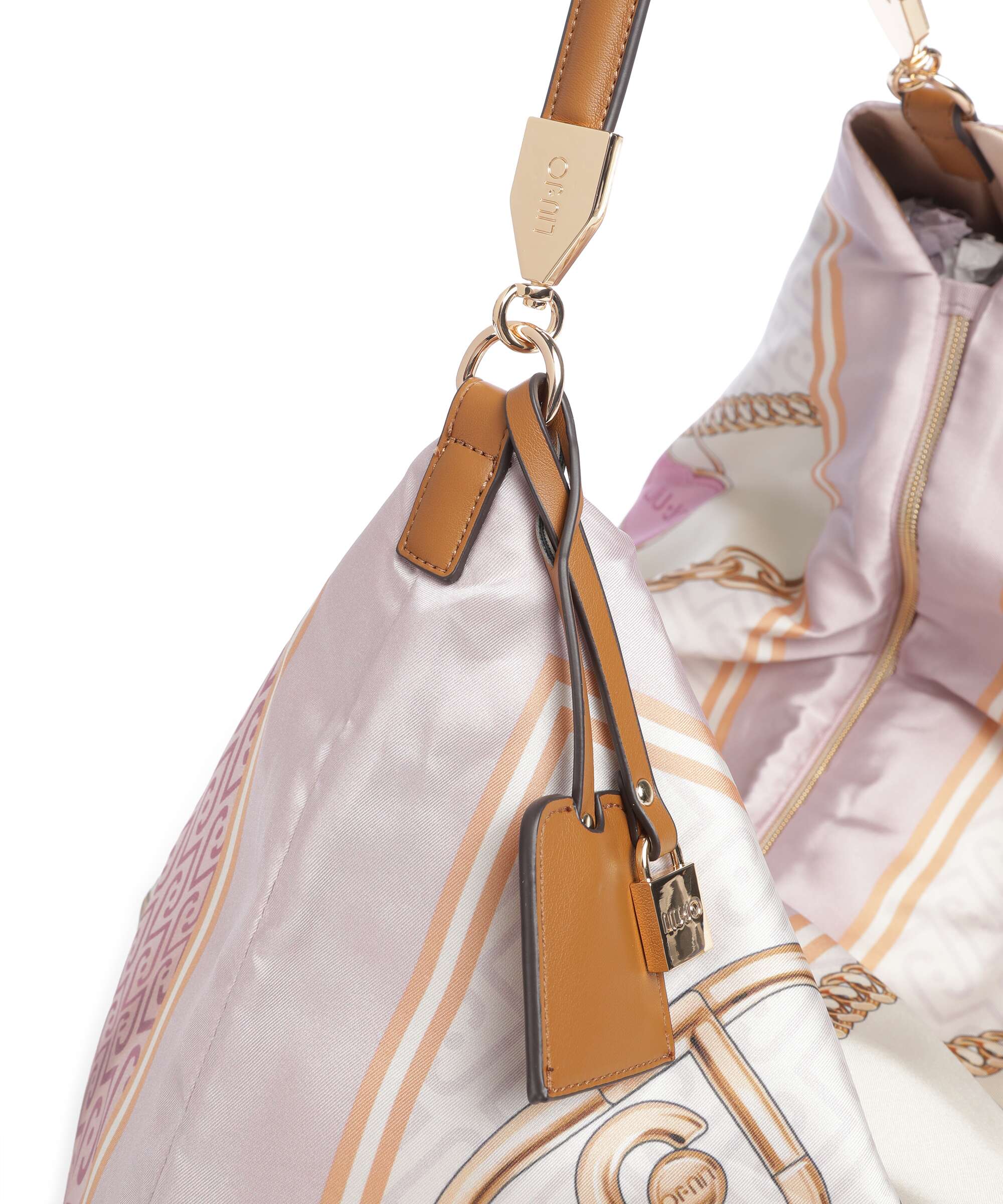 Liu Jo Foulard Hobo tas st metall/soft peony - Image 4