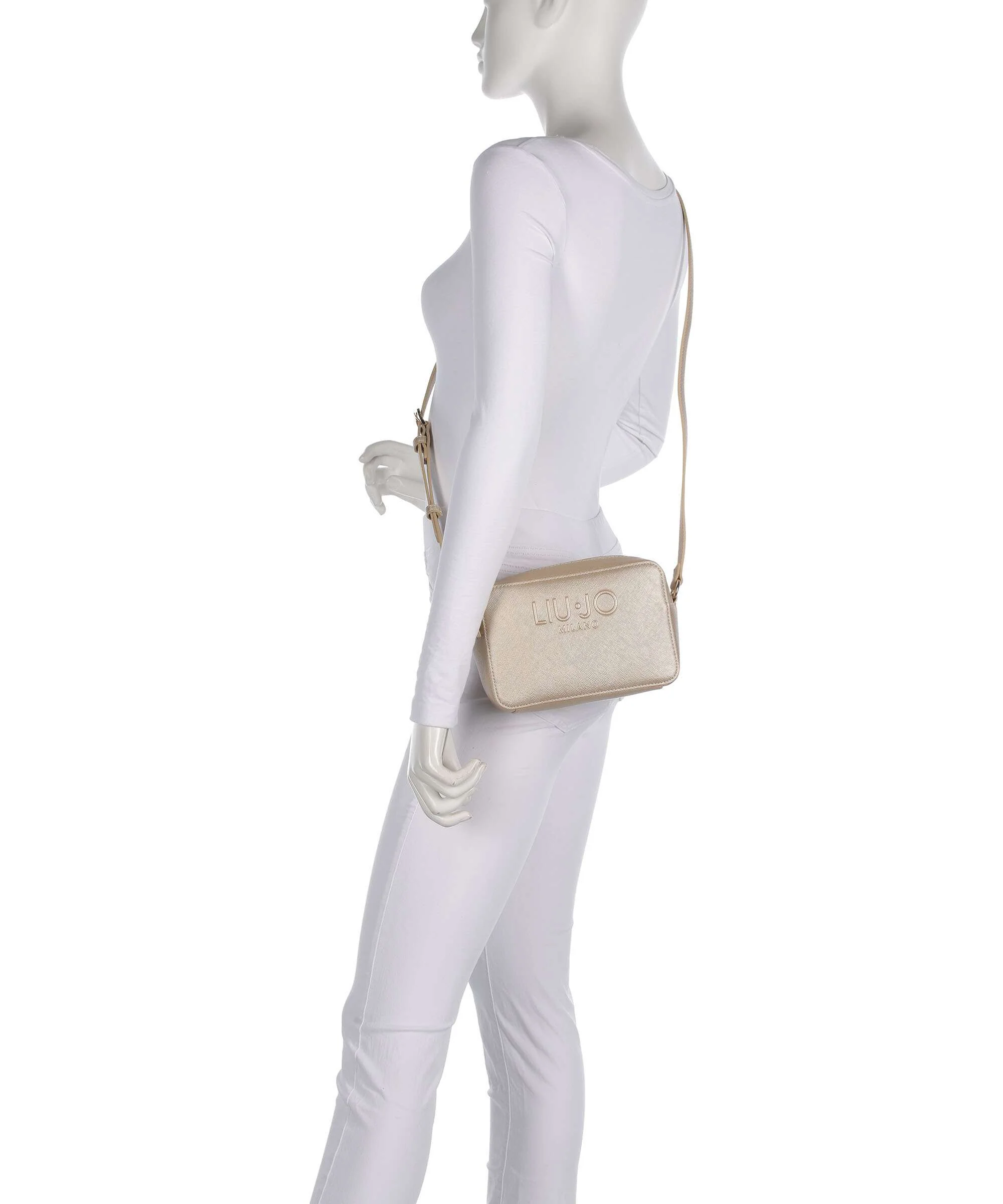 Liu Jo Halona M Crossbody tas light gold - Image 3
