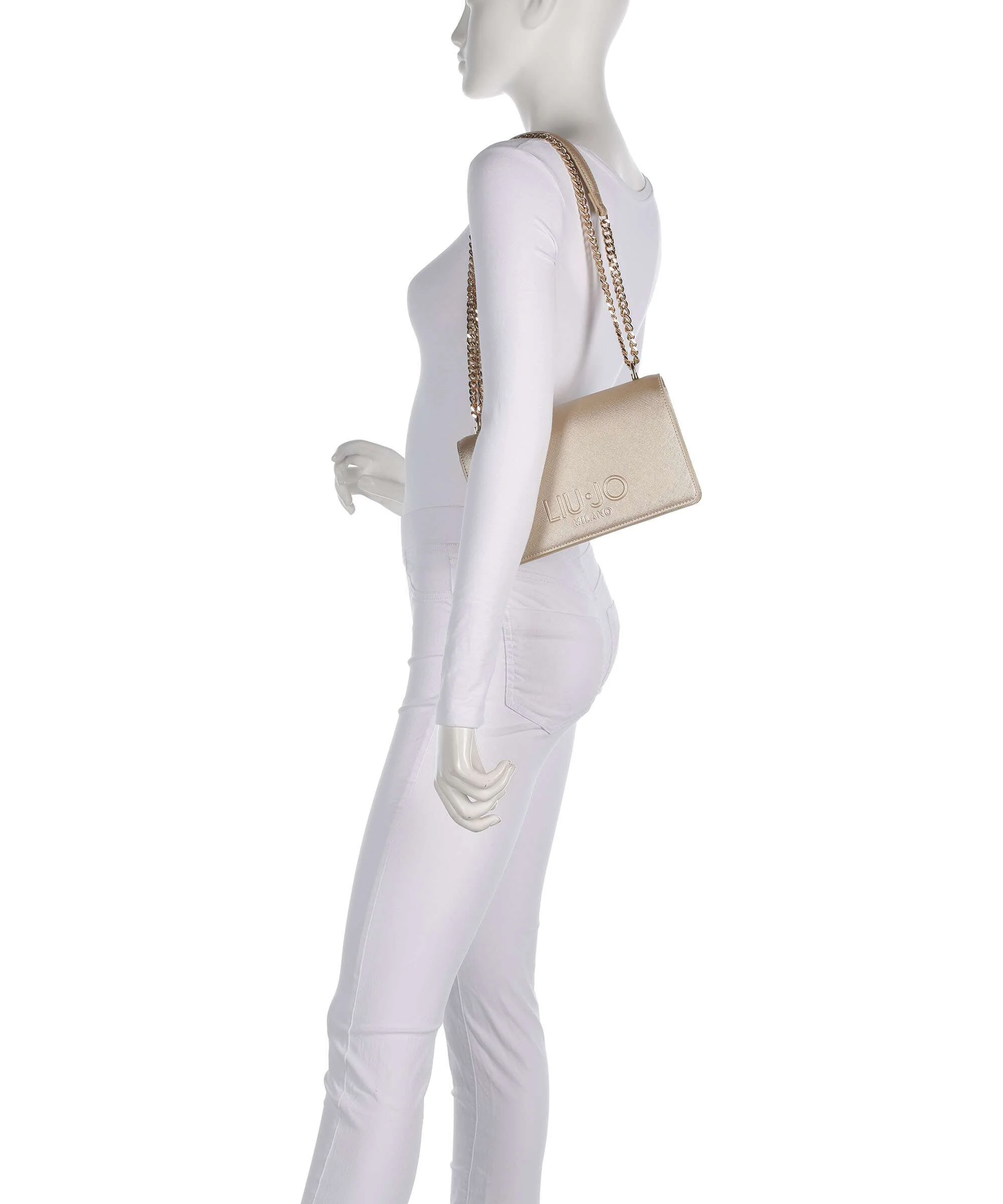 Liu Jo Halona M Schoudertas light gold - Image 3
