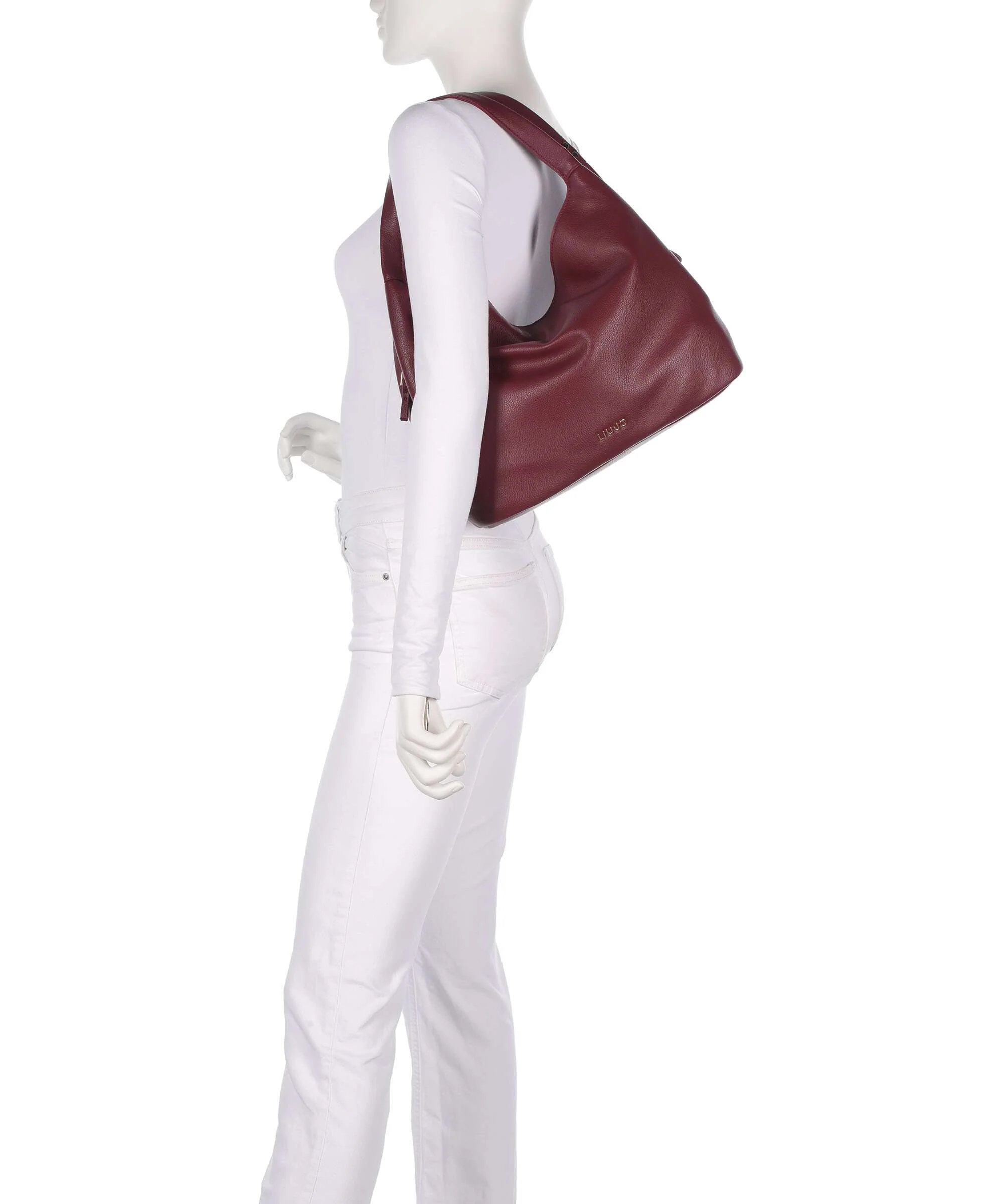 Liu Jo Kaliska M Hobo tas red wine - Image 3