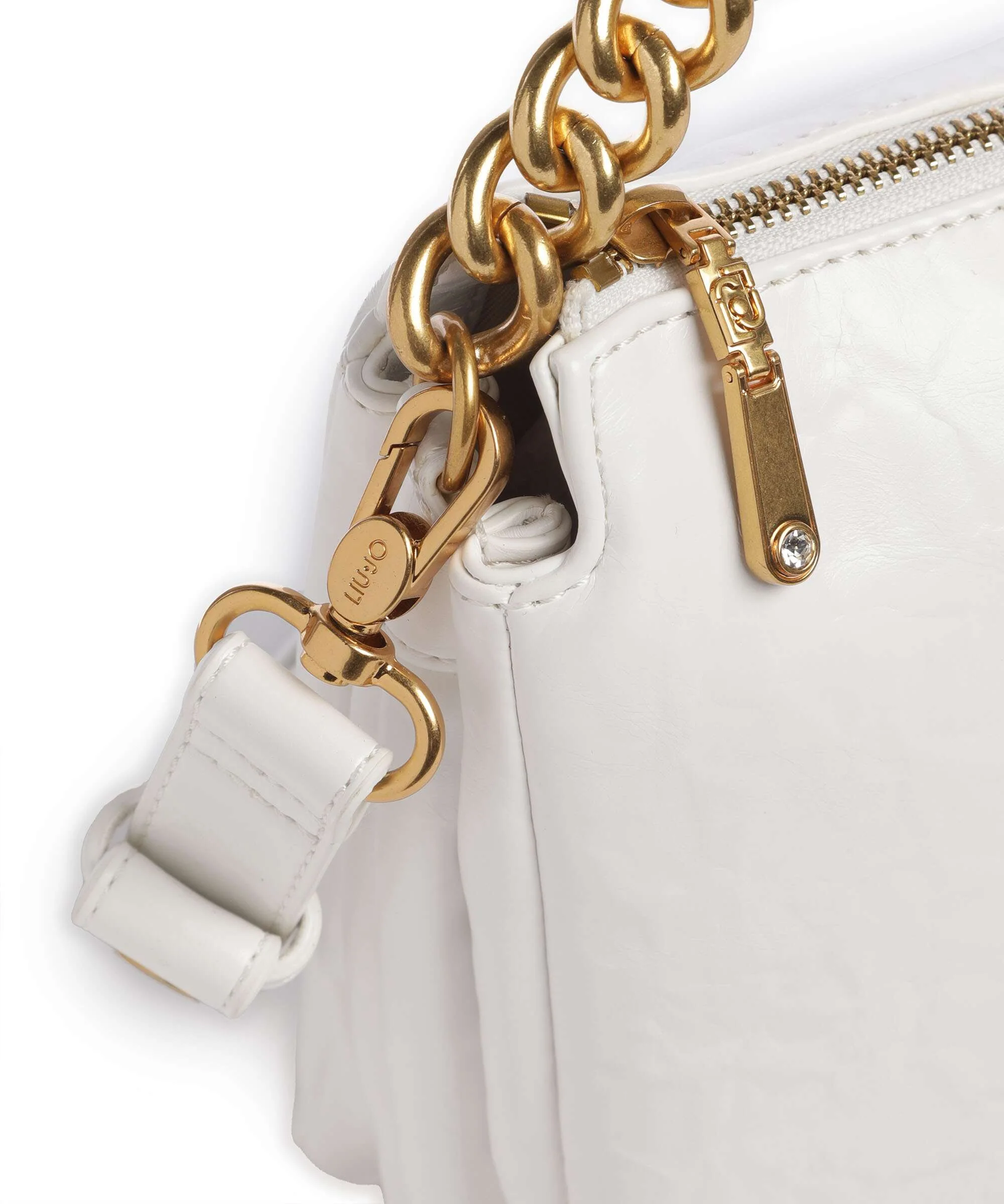 Liu Jo Lapuffy Schoudertas offwhite - Image 4