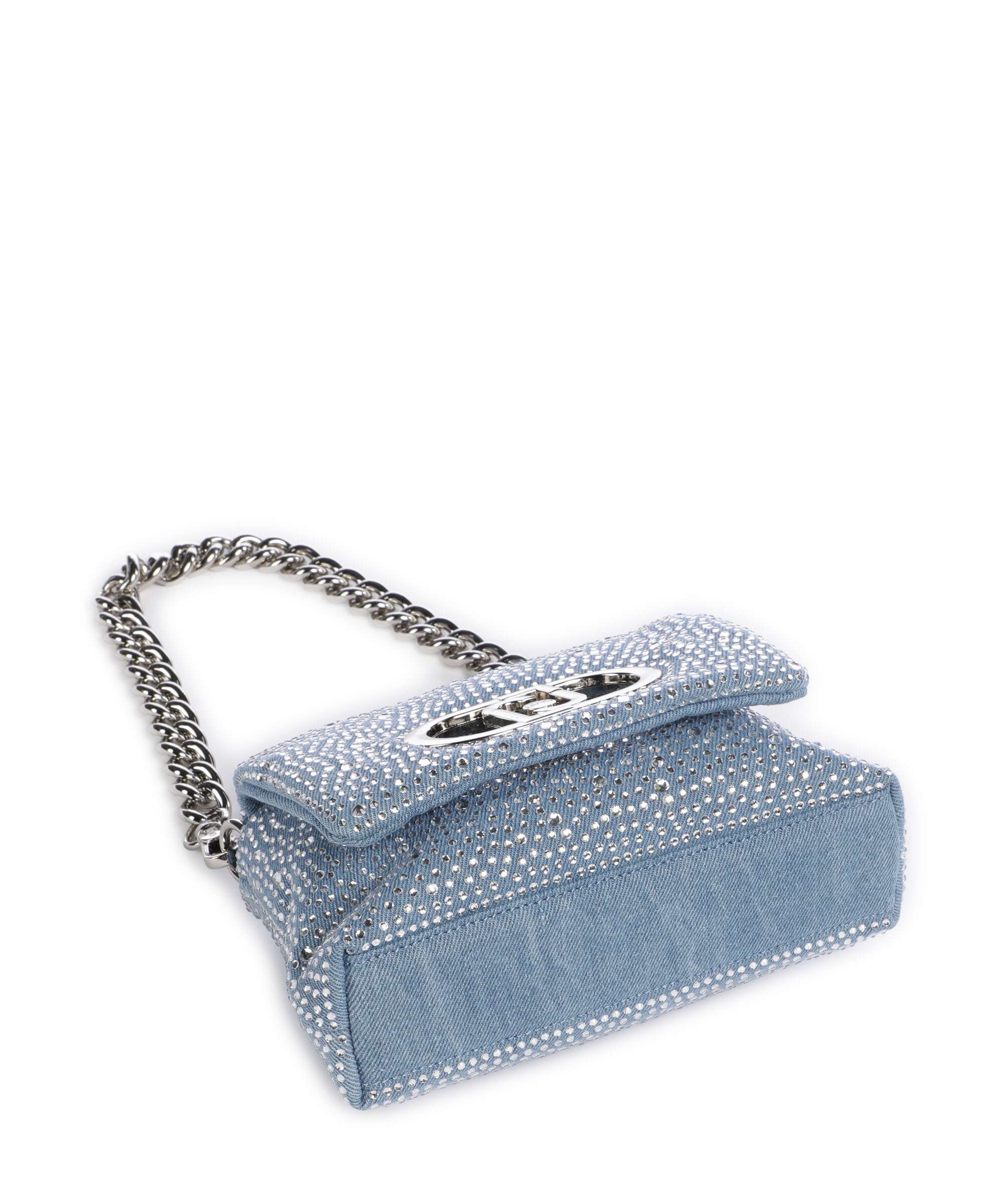 Liu Jo Lapuffy Schoudertas light denim - Image 6