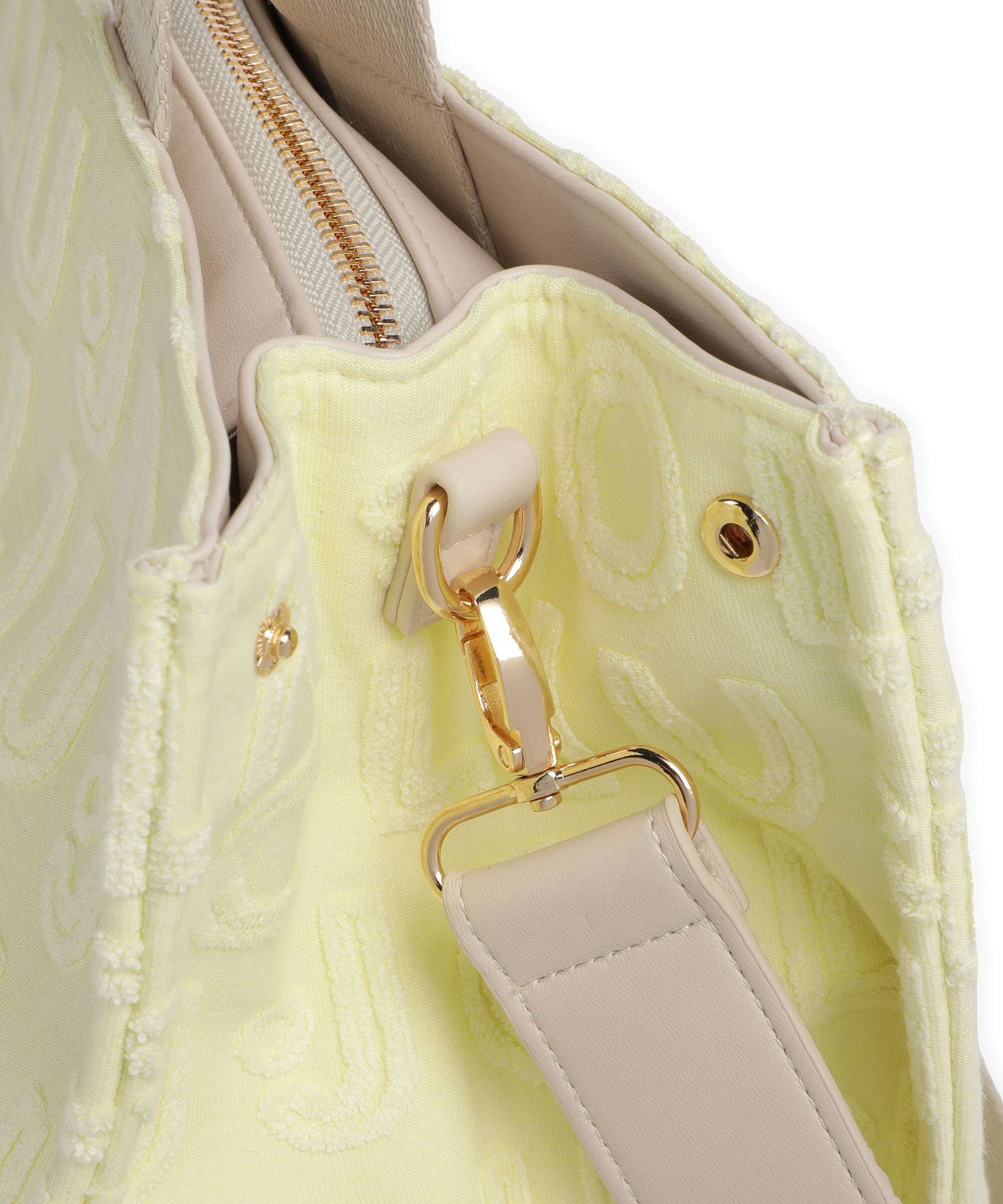 Liu Jo Logo Boodschappentas pale yellow - Image 4