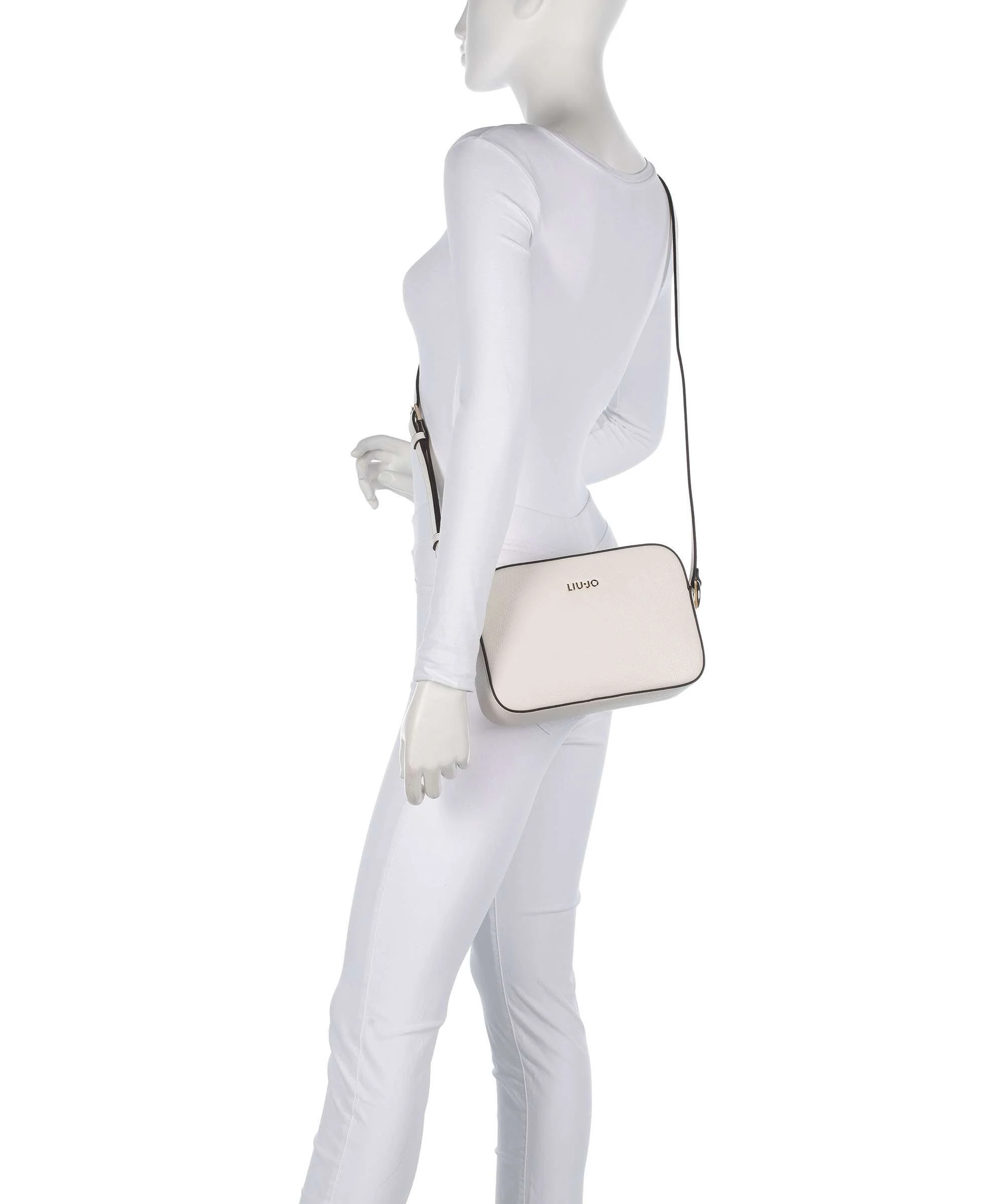 Liu Jo Manhattan M Crossbody tas cream - Image 3