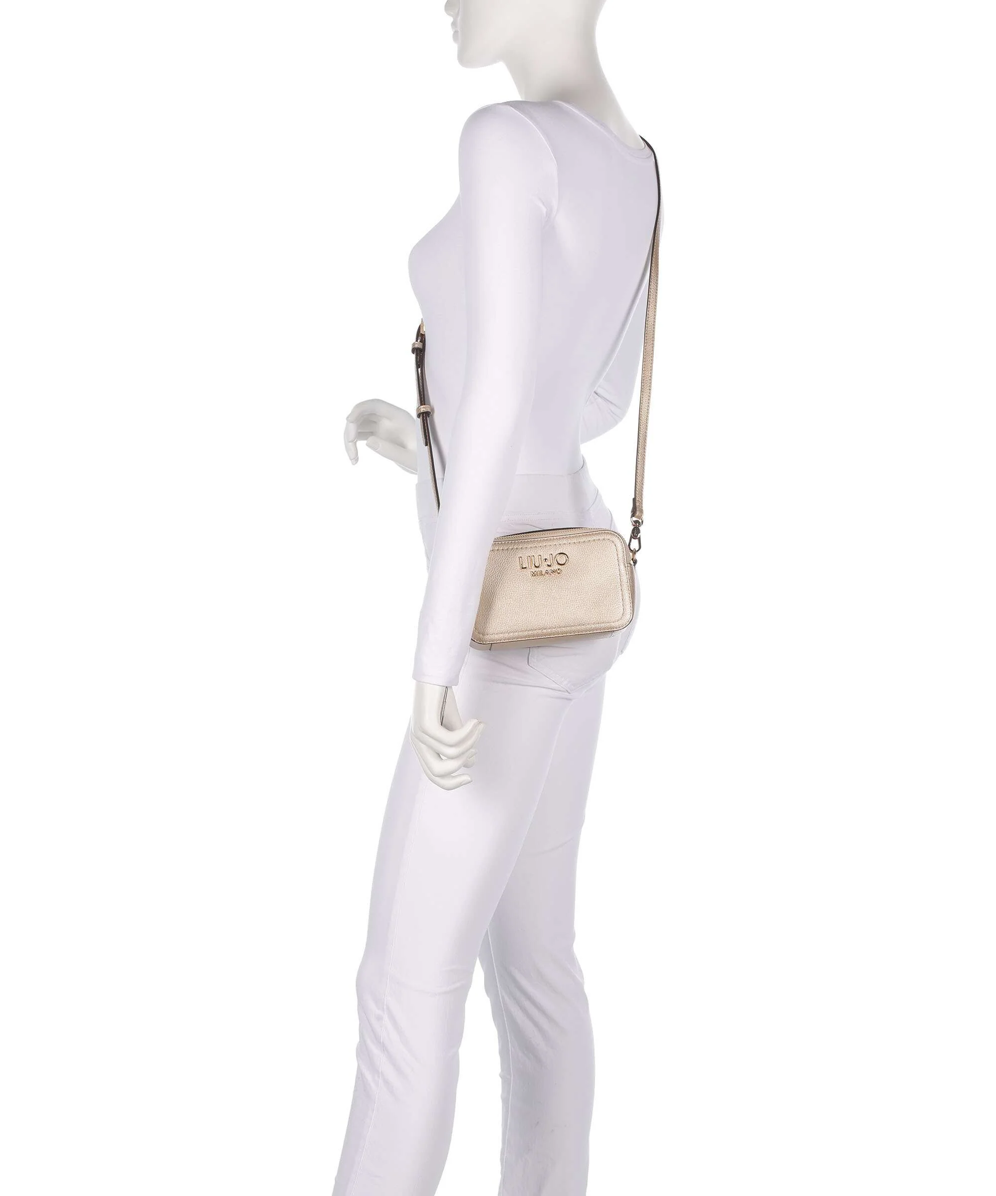 Liu Jo Ridhi S Crossbody tas light gold - Image 3