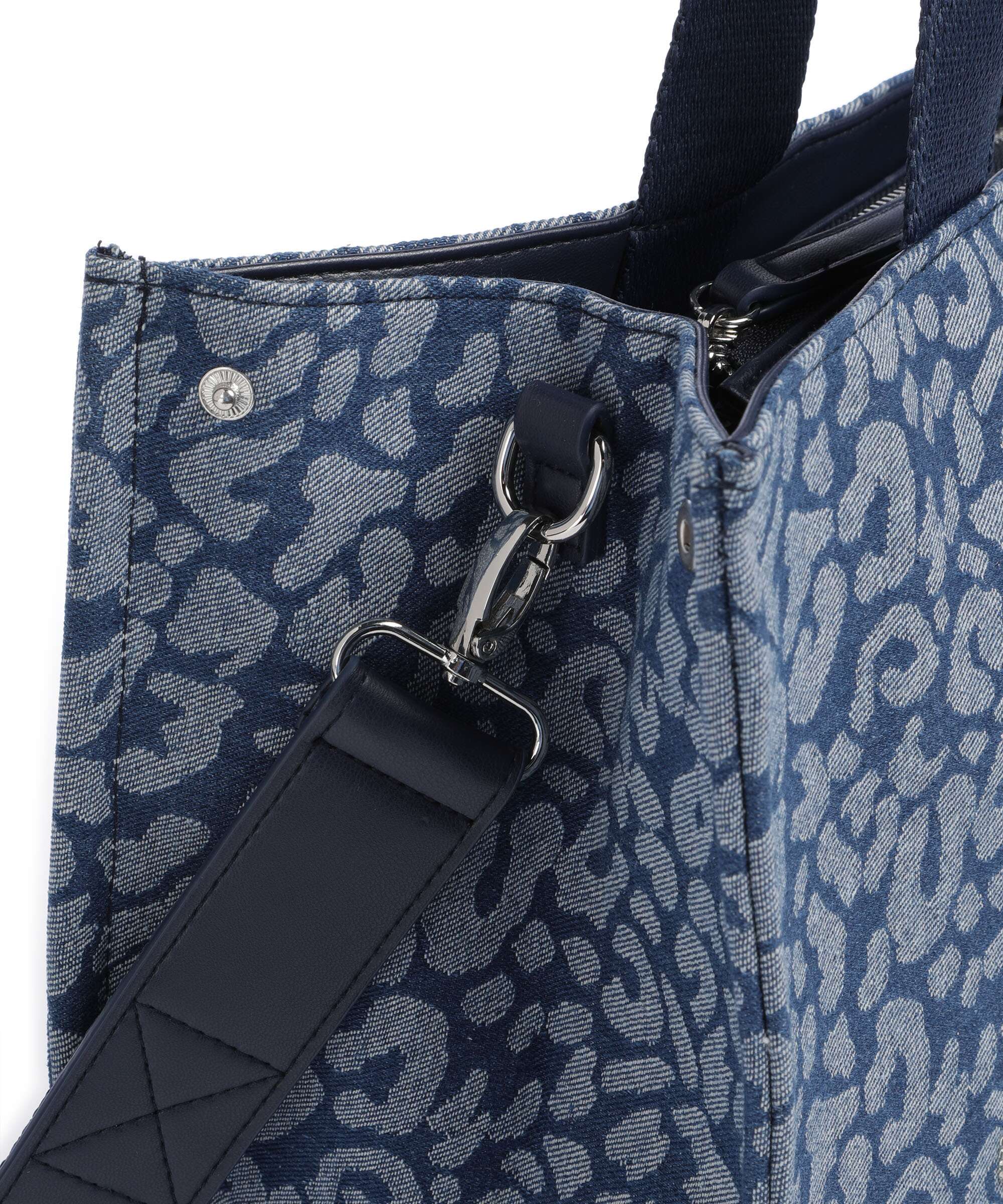 Liu Jo Soft L Handtas den blue animalier - Image 4