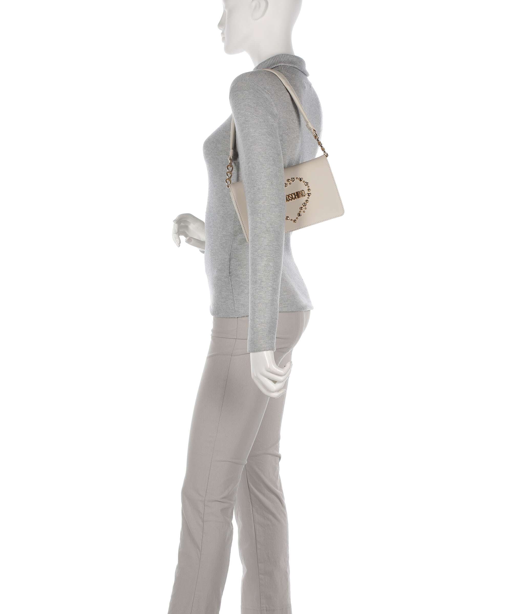 Love Moschino Blossom Of Love Schoudertas avorio - Image 3