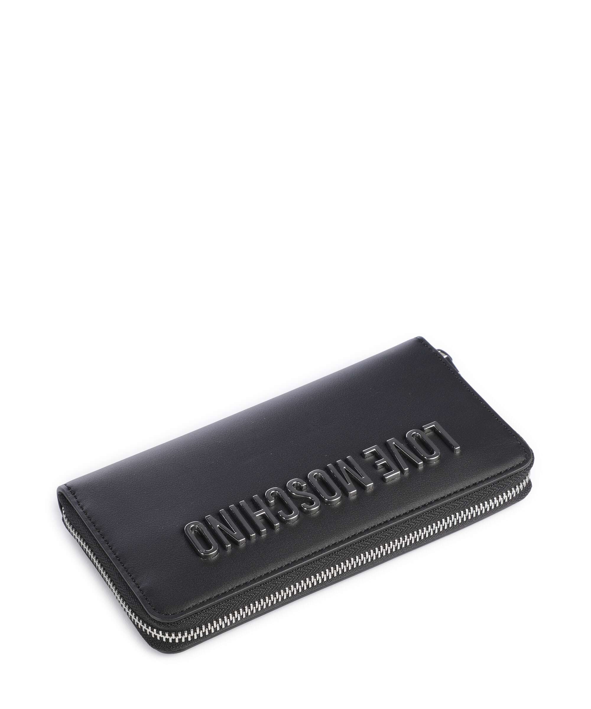 Love Moschino Bold Love Laminated Portemonnee nero - Image 4