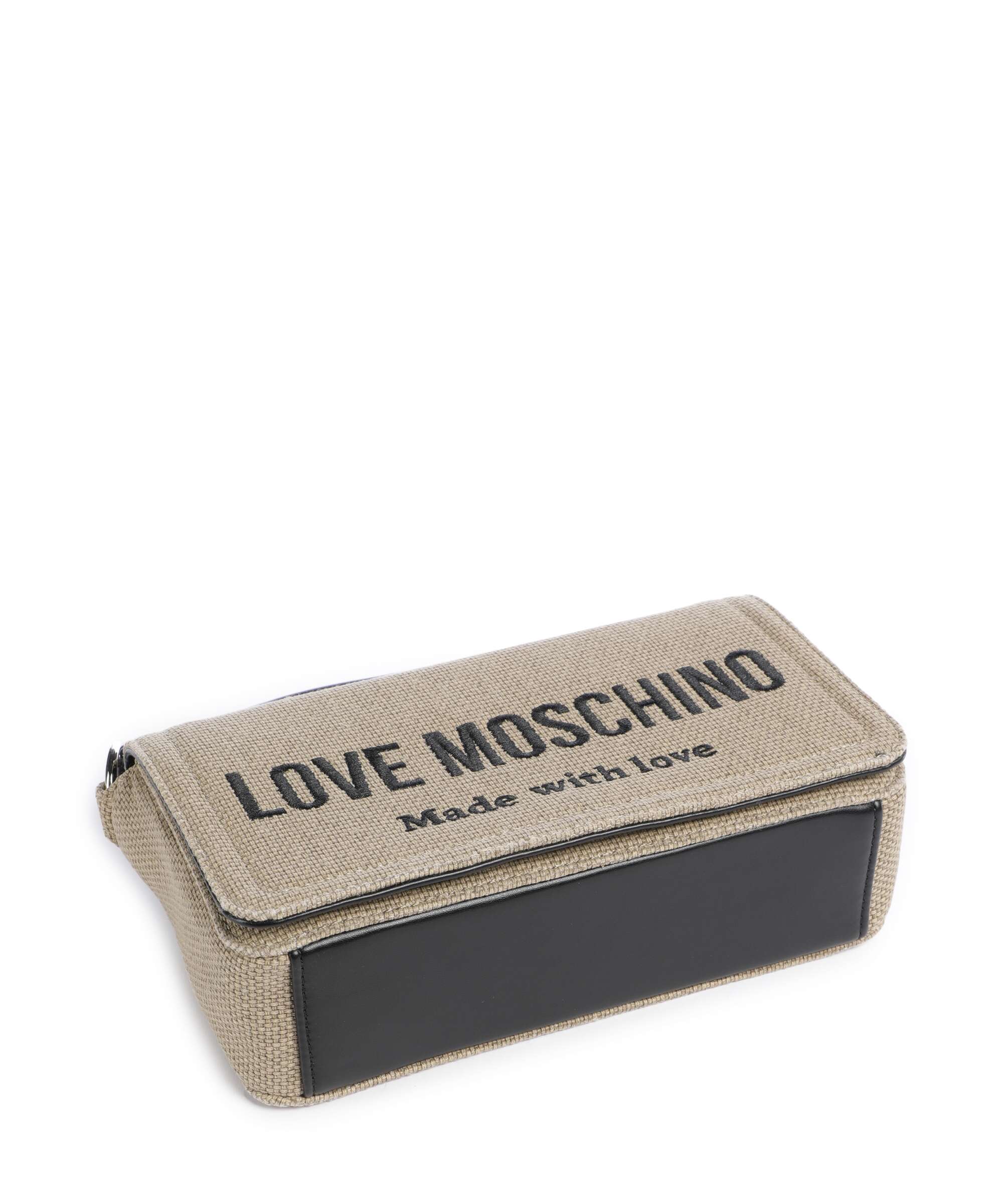 Love Moschino Cargo Canvas Crossbody tas black/gold - Image 5