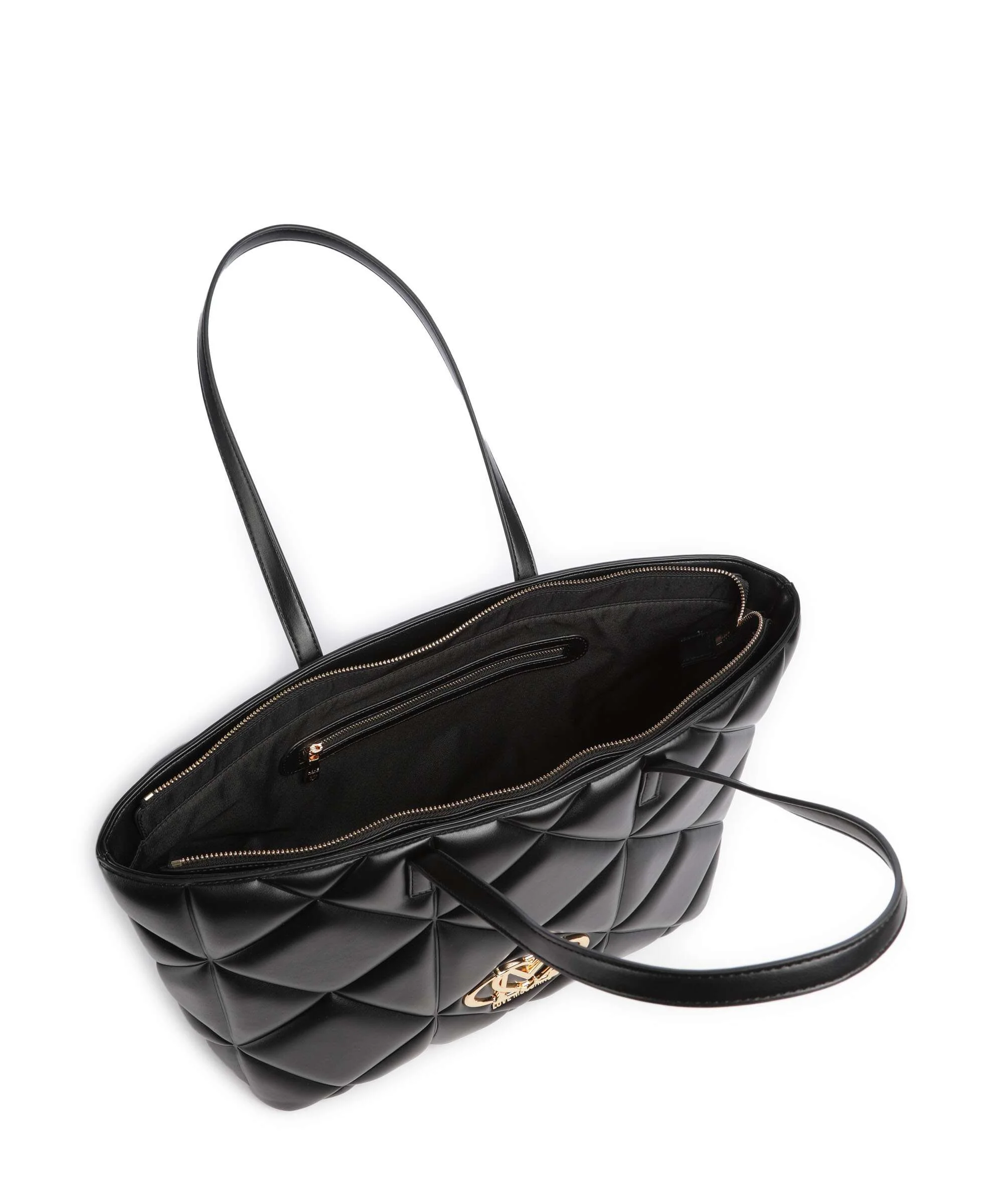 Love Moschino Embossed Q Boodschappentas black - Image 5