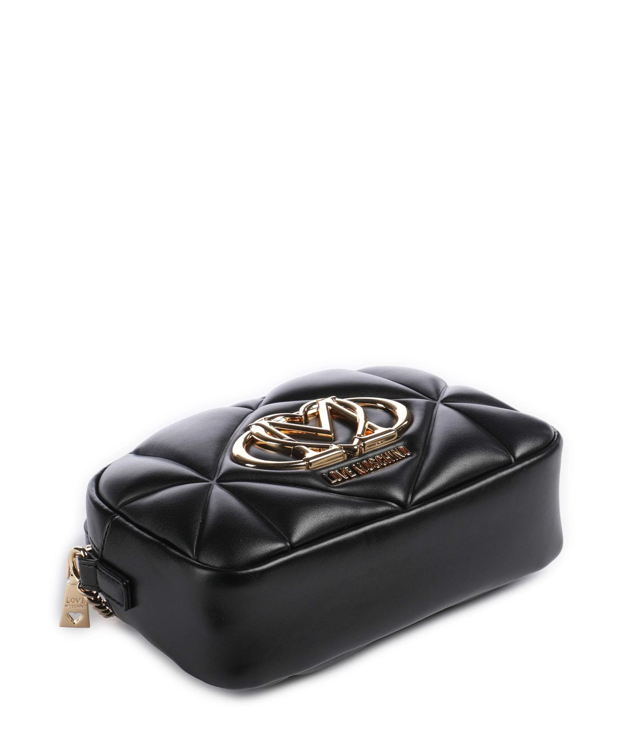 Love Moschino Embossed Q Crossbody tas black - Image 4