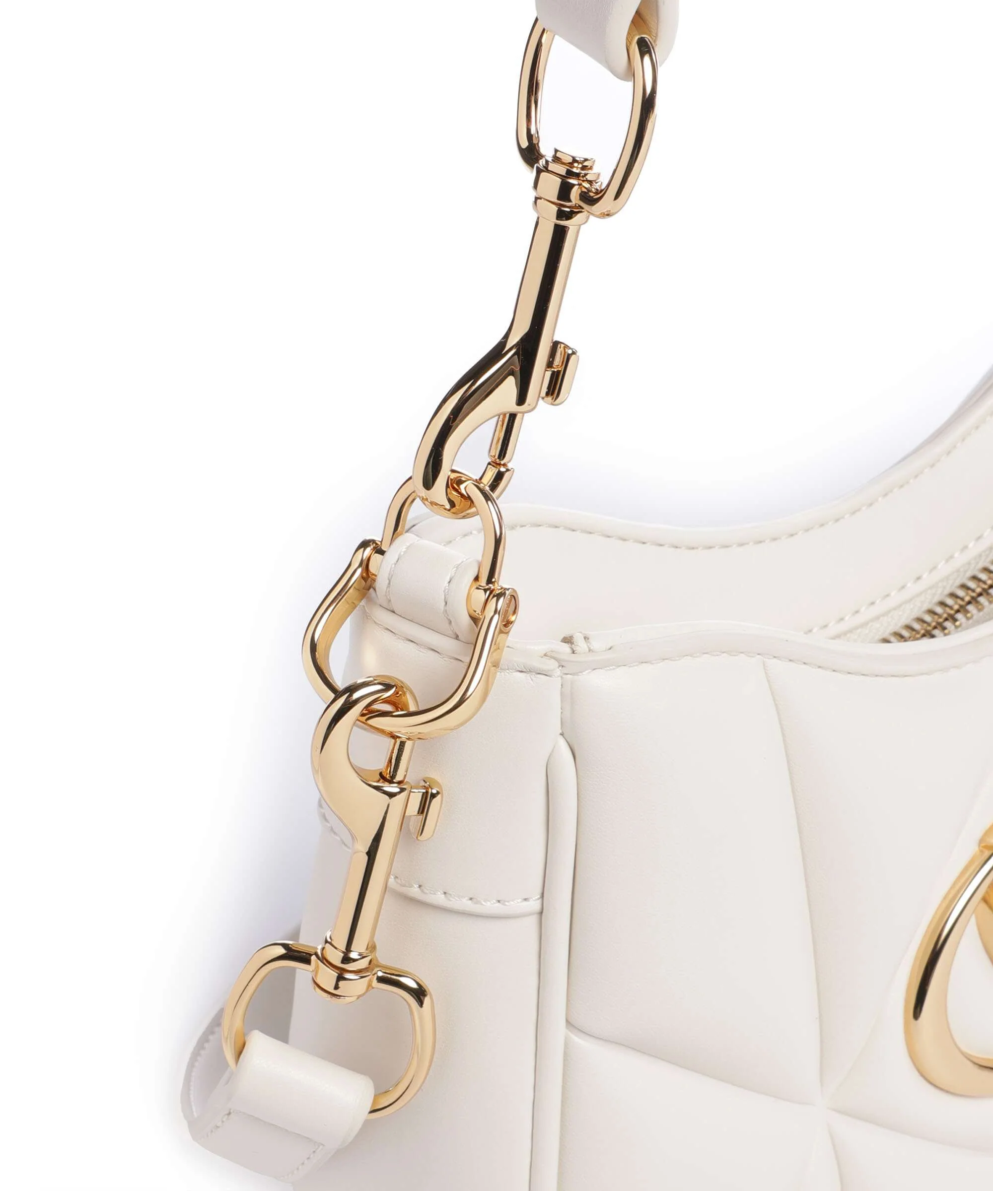 Love Moschino Embossed Q Schoudertas ivory - Image 5
