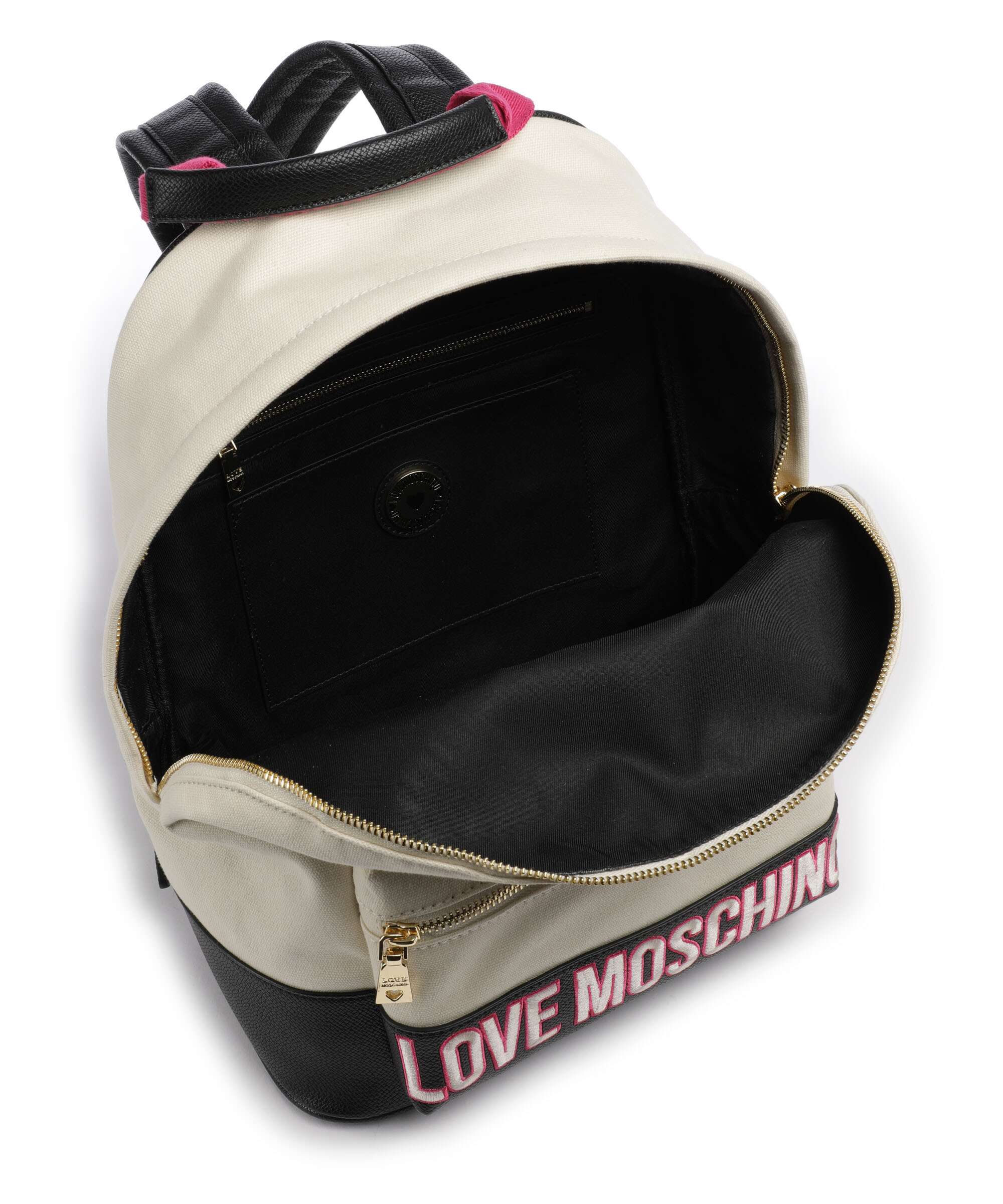 Love Moschino Free Time Rugzak nero/fuxia/avorio - Image 5
