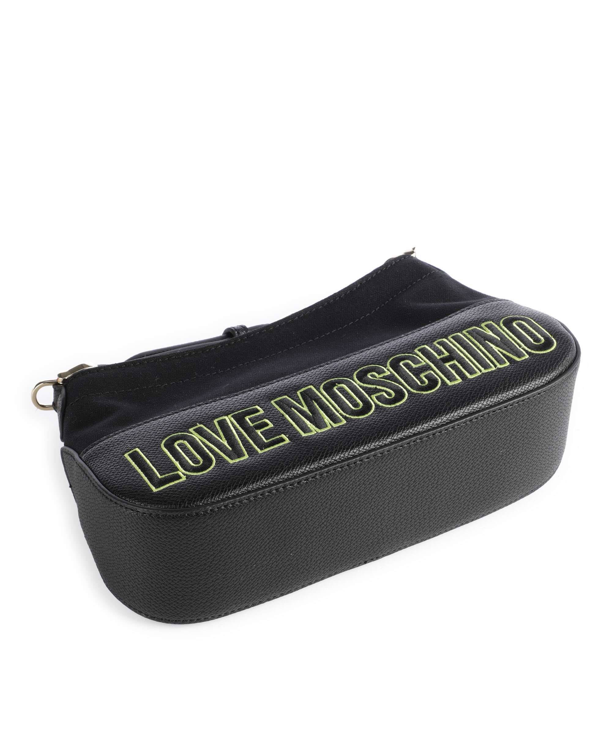 Love Moschino Free Time Schoudertas nero/lime - Image 5