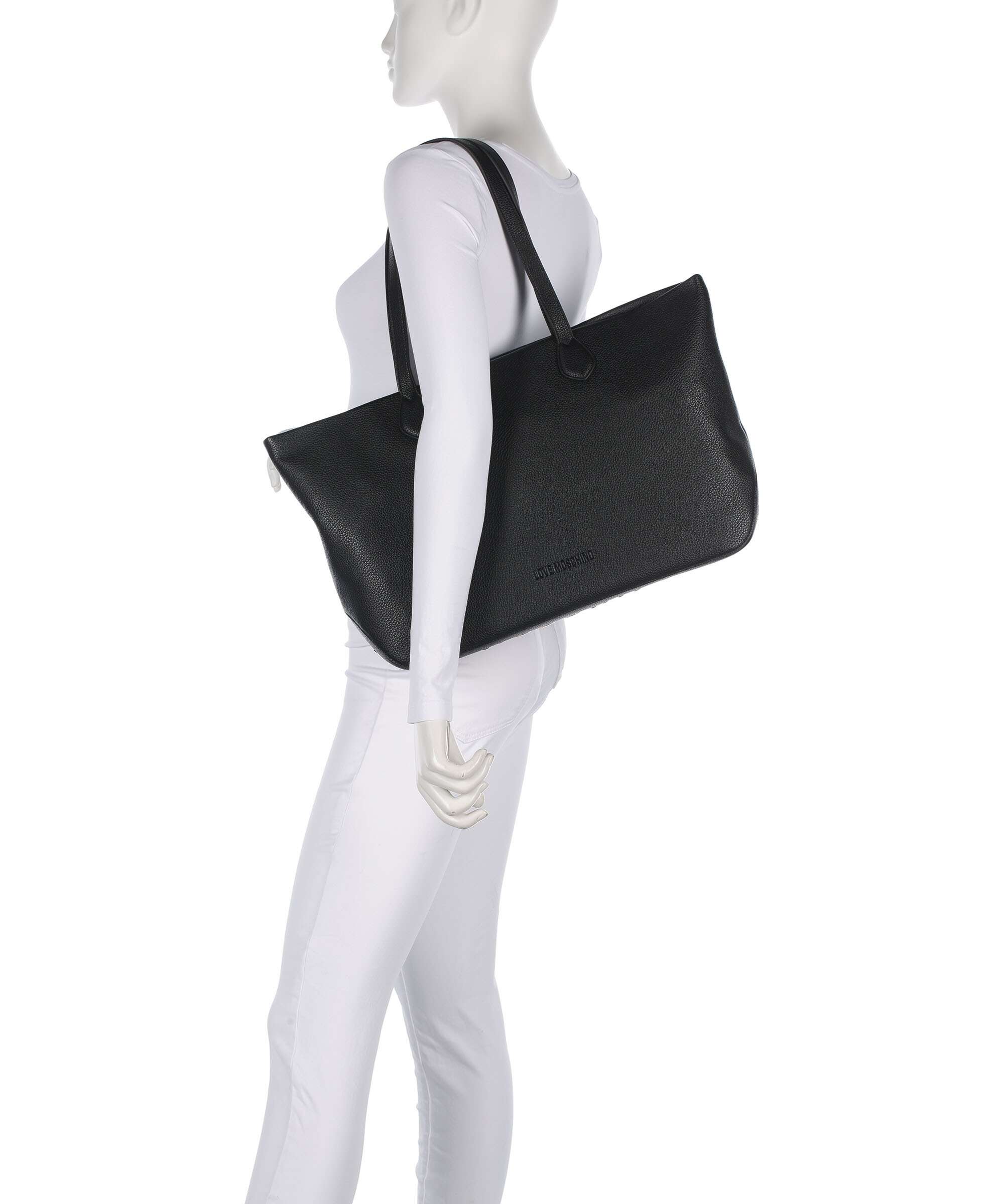 Love Moschino Giant Boodschappentas black - Image 3