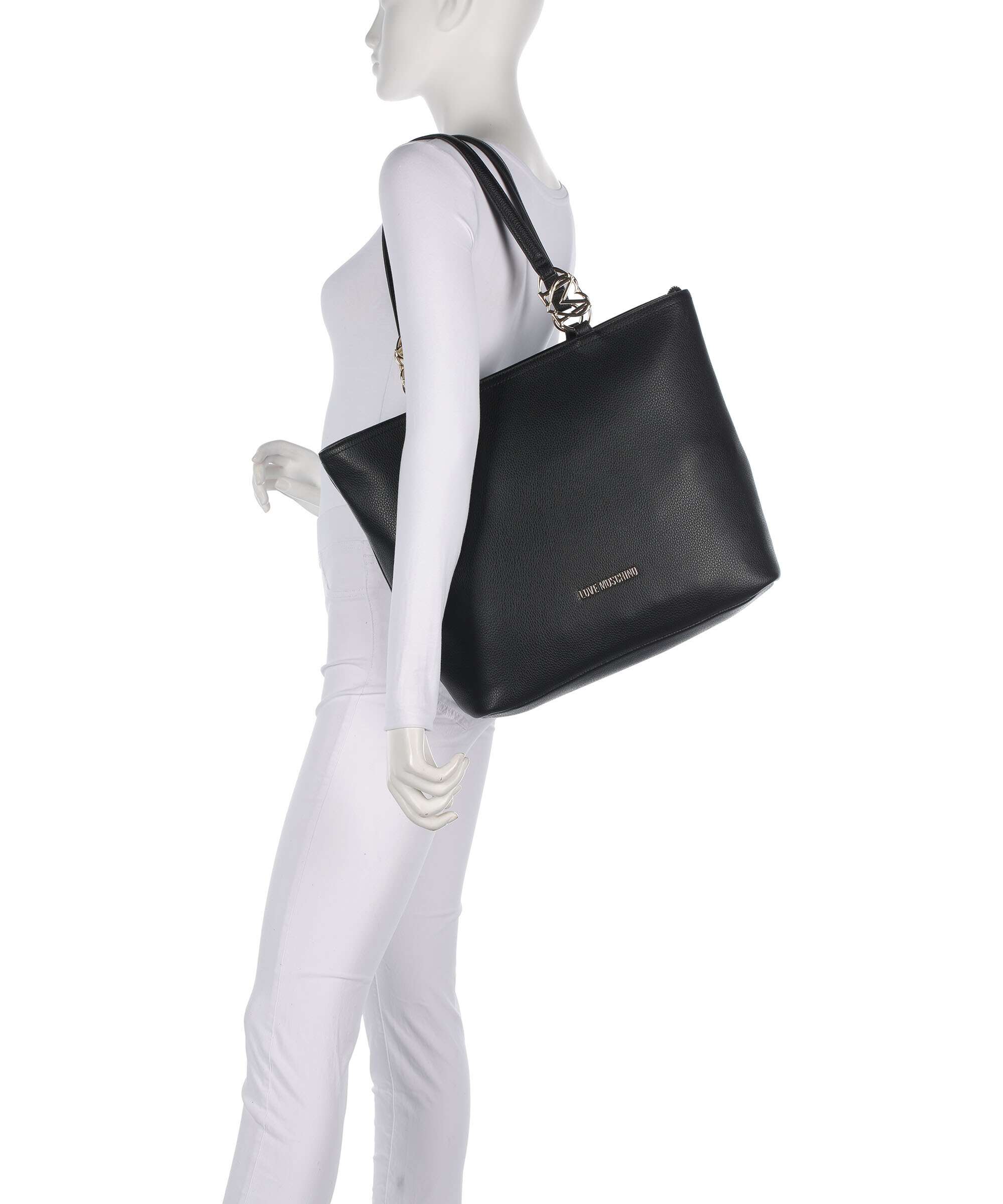Love Moschino Jewel Boodschappentas black - Image 3