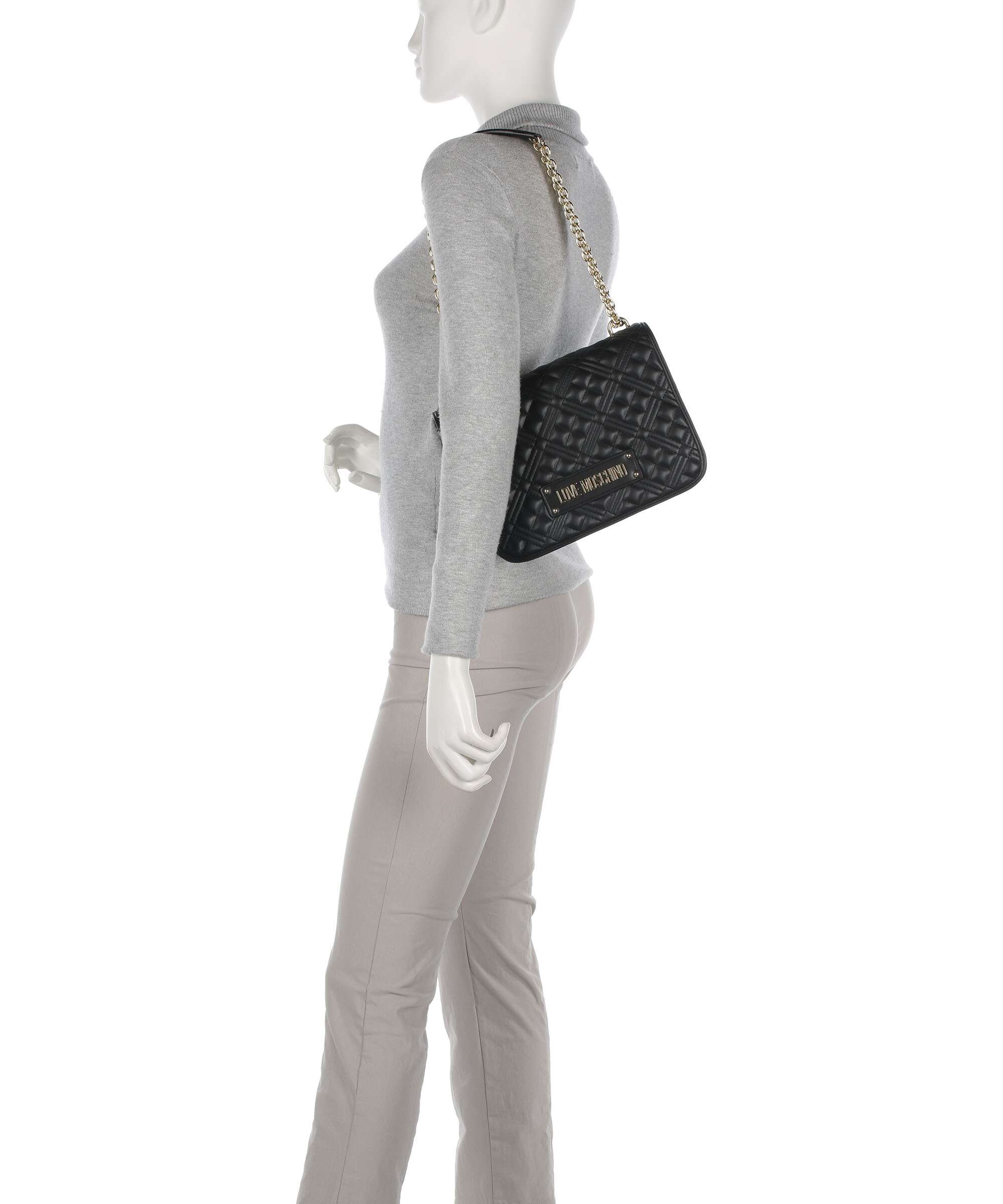 Love Moschino Quilted Schoudertas nero - Image 3