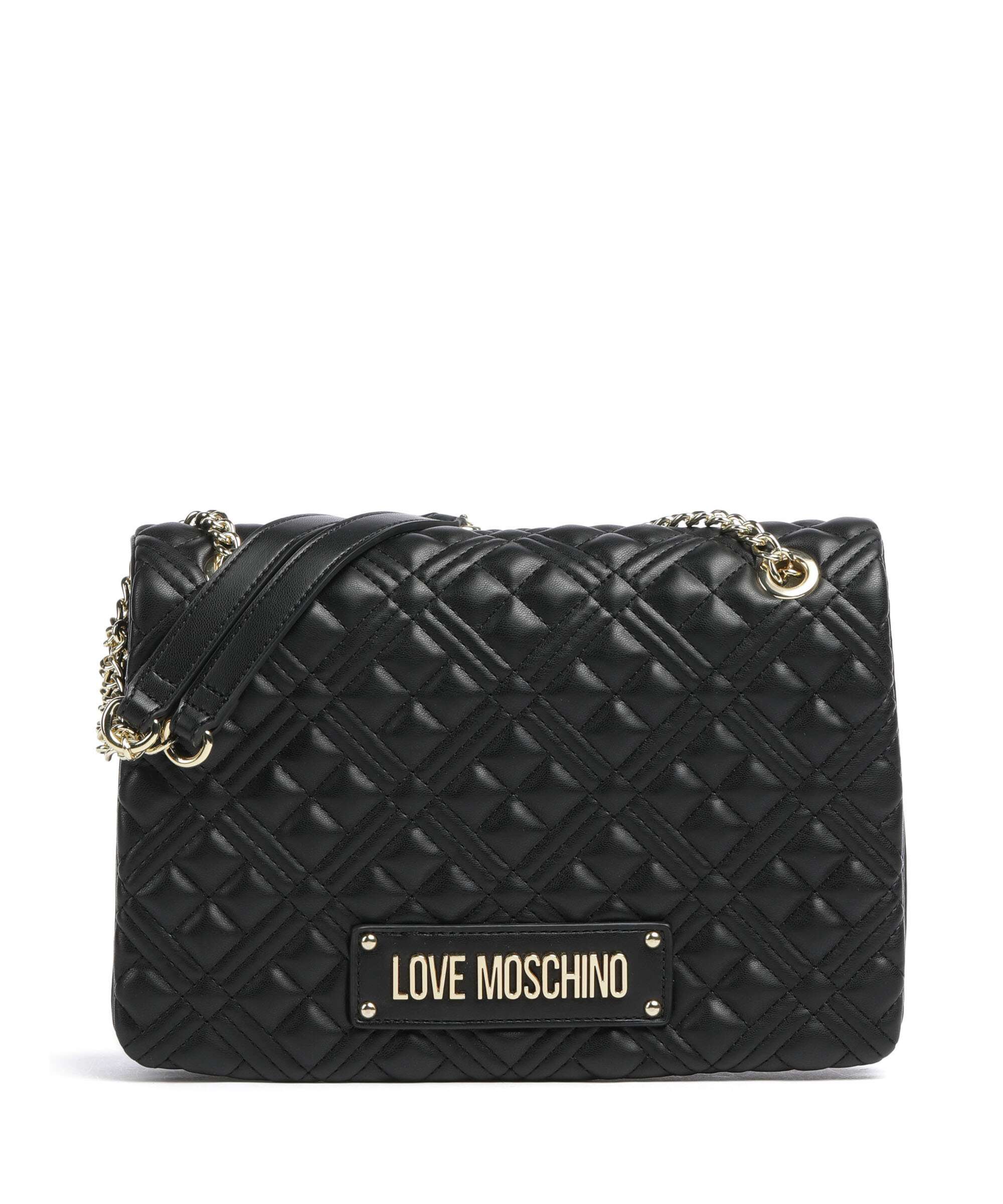 Love Moschino Quilted Schoudertas nero