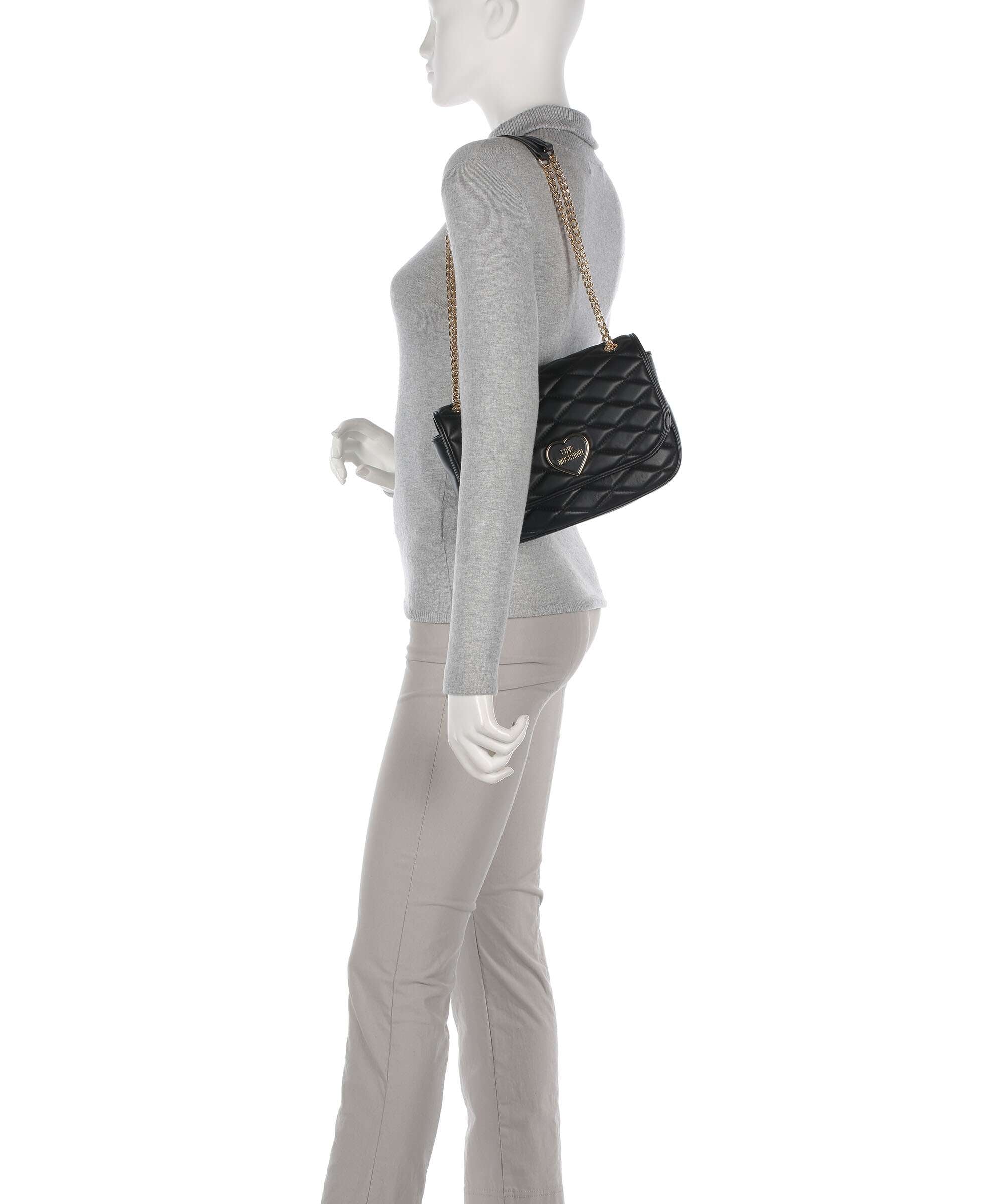 Love Moschino Romantic Schoudertas nero - Image 3