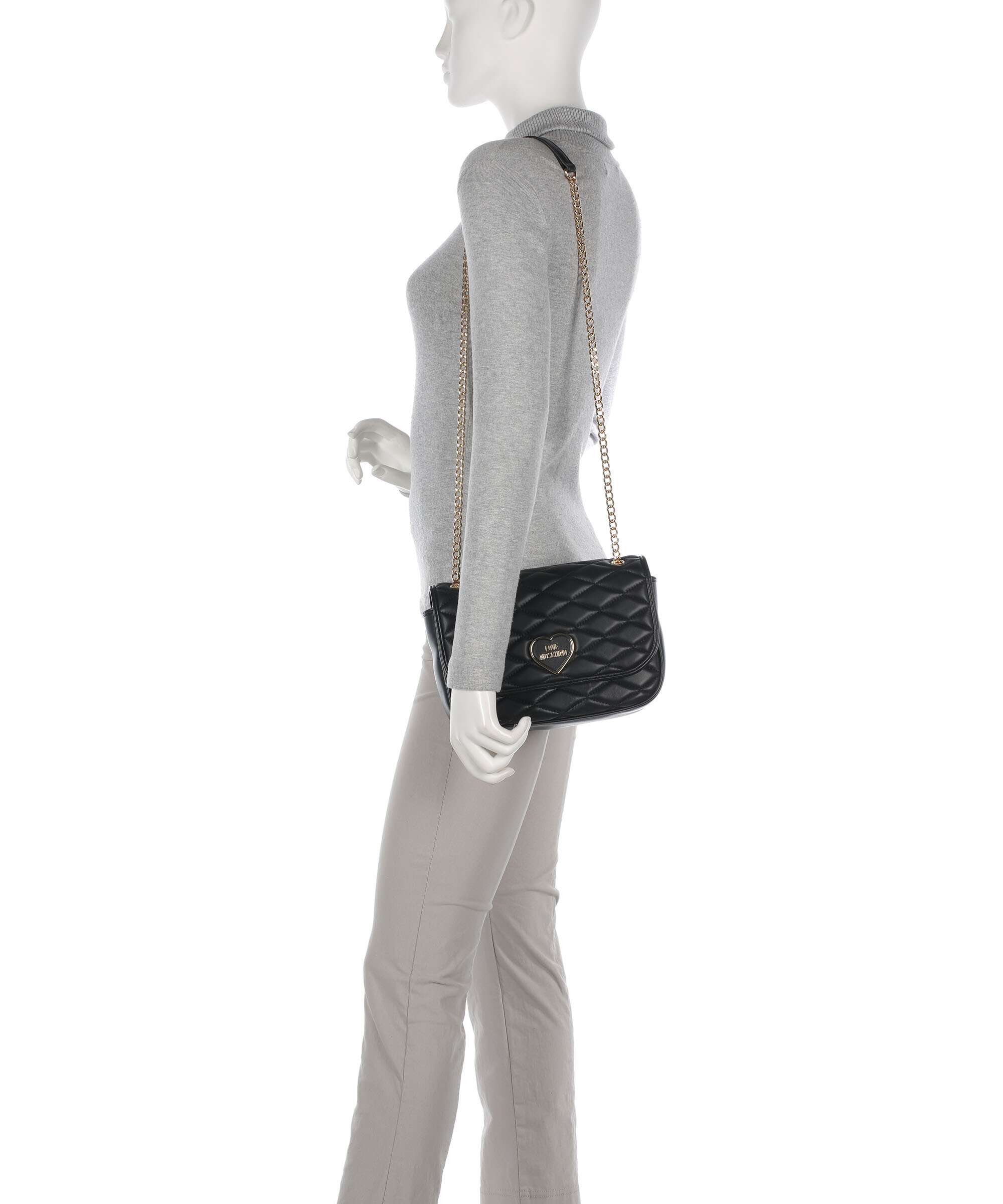 Love Moschino Romantic Schoudertas nero - Image 4
