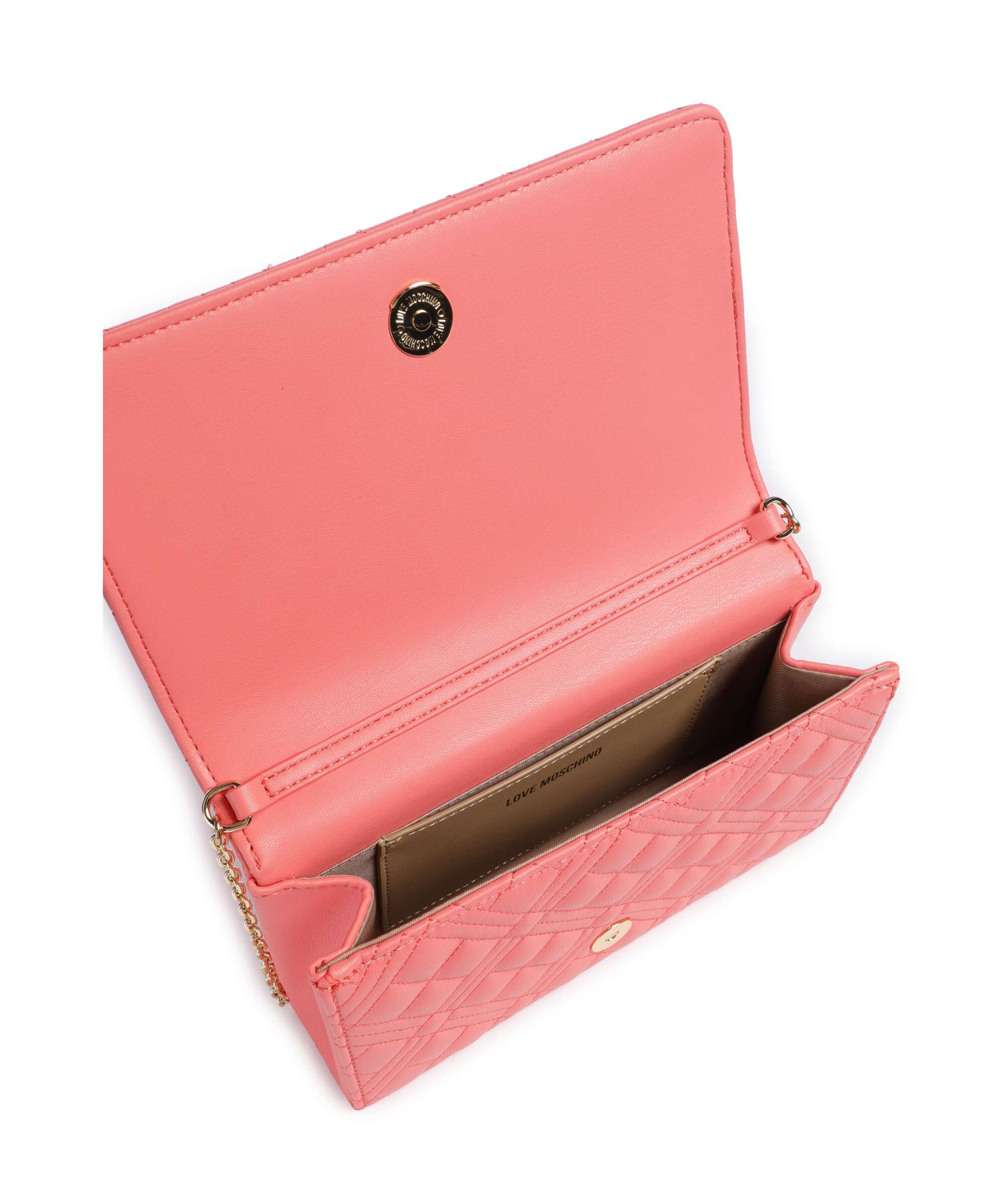 Love Moschino Smart Daily Crossbody tas coral - Image 6