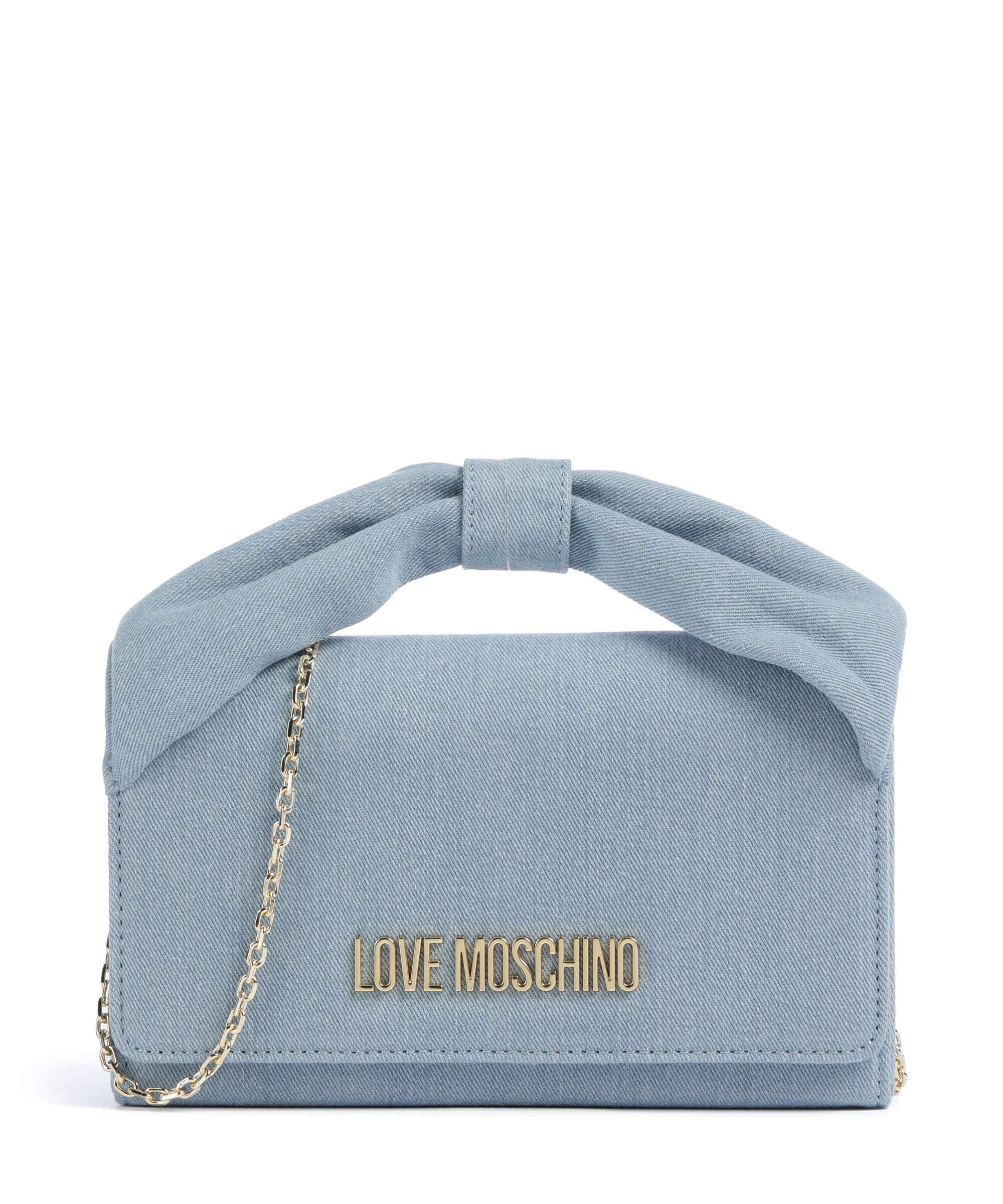 Love Moschino Smart Daily Crossbody tas azzurro
