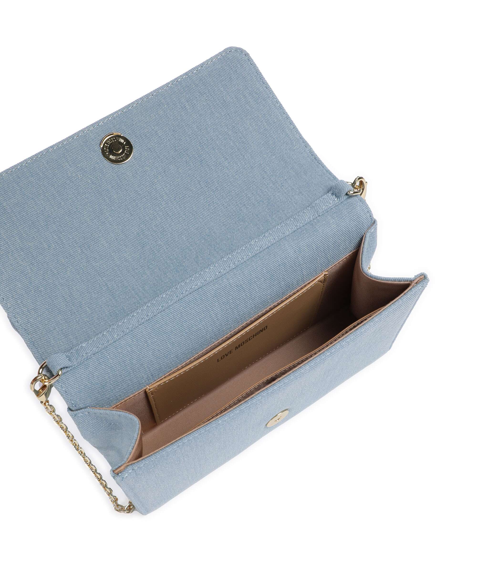 Love Moschino Smart Daily Crossbody tas azzurro - Image 6
