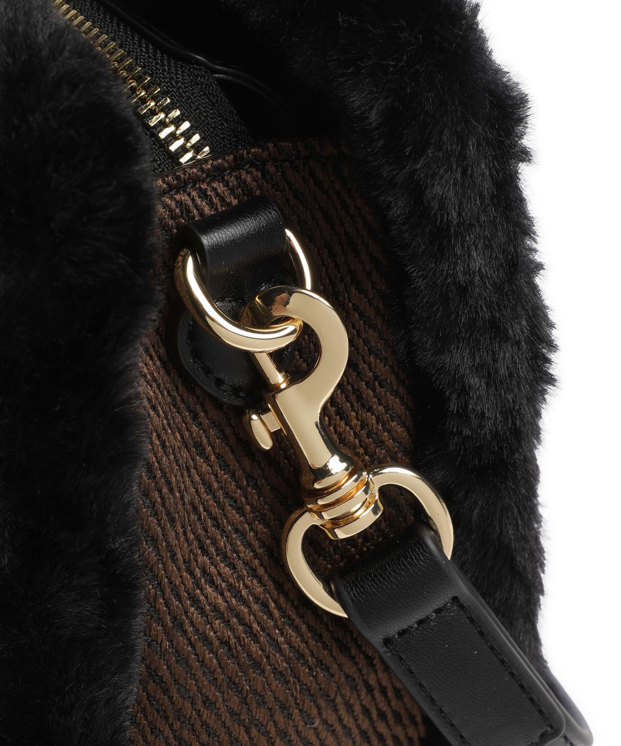 Love Moschino Wintery Handtas chocolate/black - Image 4