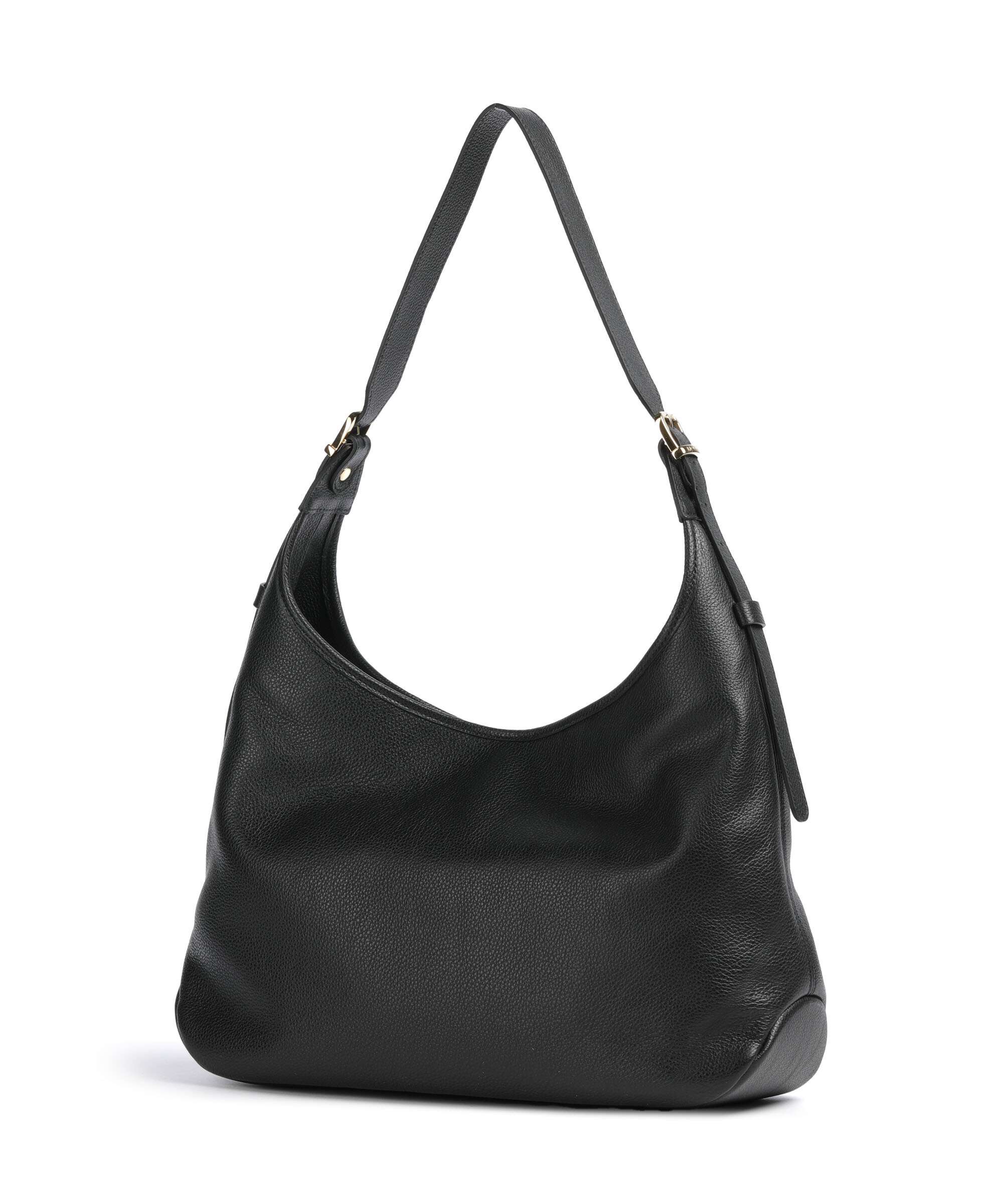 Maison Mollerus Mendrisio Hobo tas schwarz - Image 2