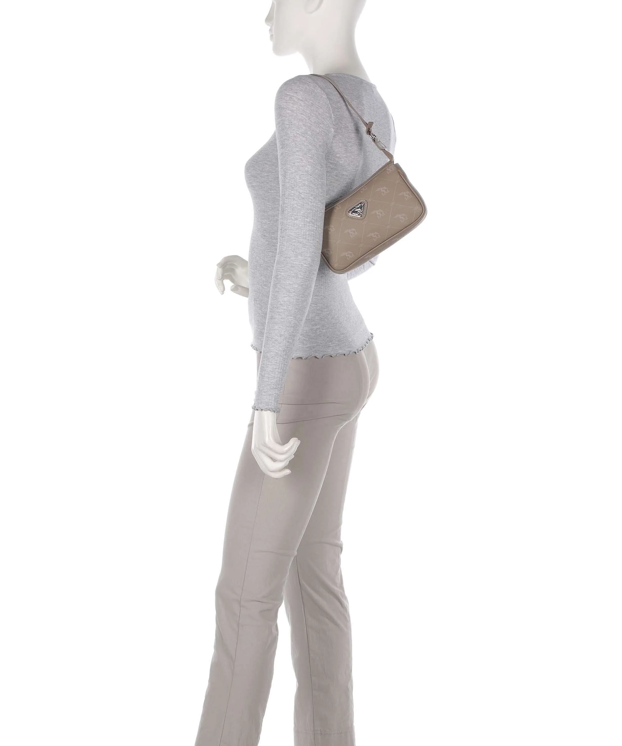 Maison Mollerus Pecarus Missy Schoudertas taupe/rosé/silber - Image 3