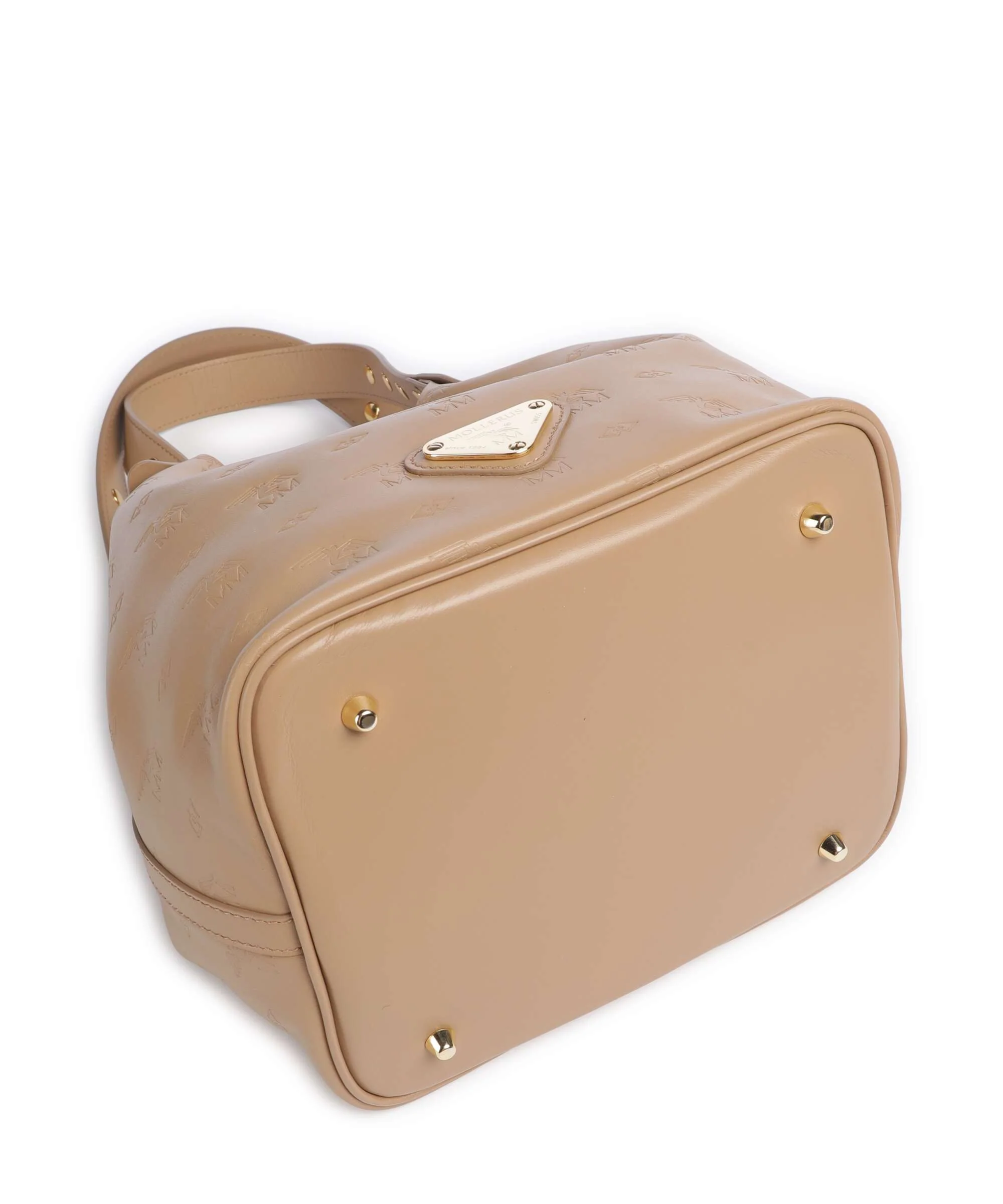 Maison Mollerus Stampato Liddes Hobo tas cappuccino - Image 5