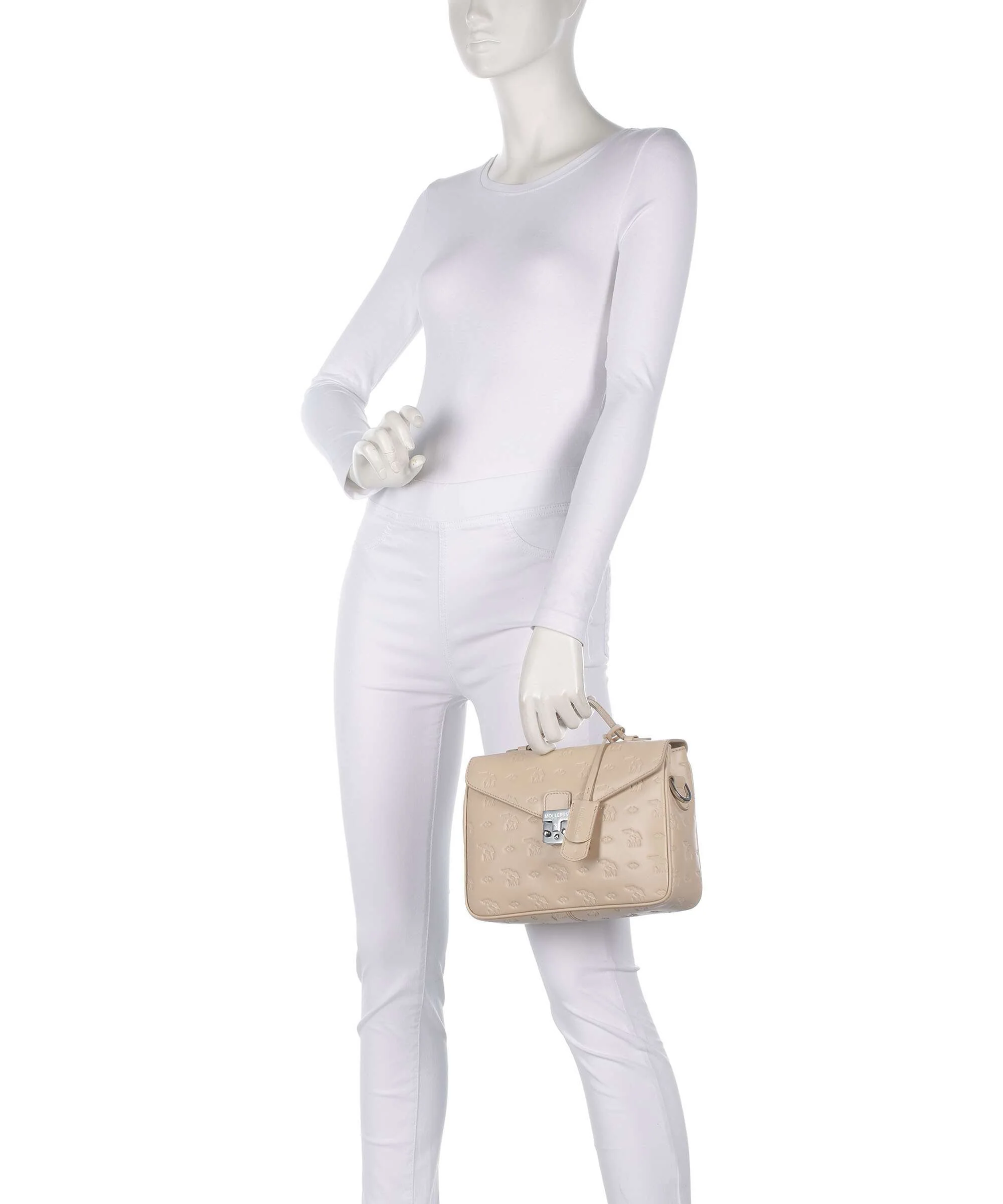 Maison Mollerus Stampato Marly Crossbody tas vanilla beige - Image 3