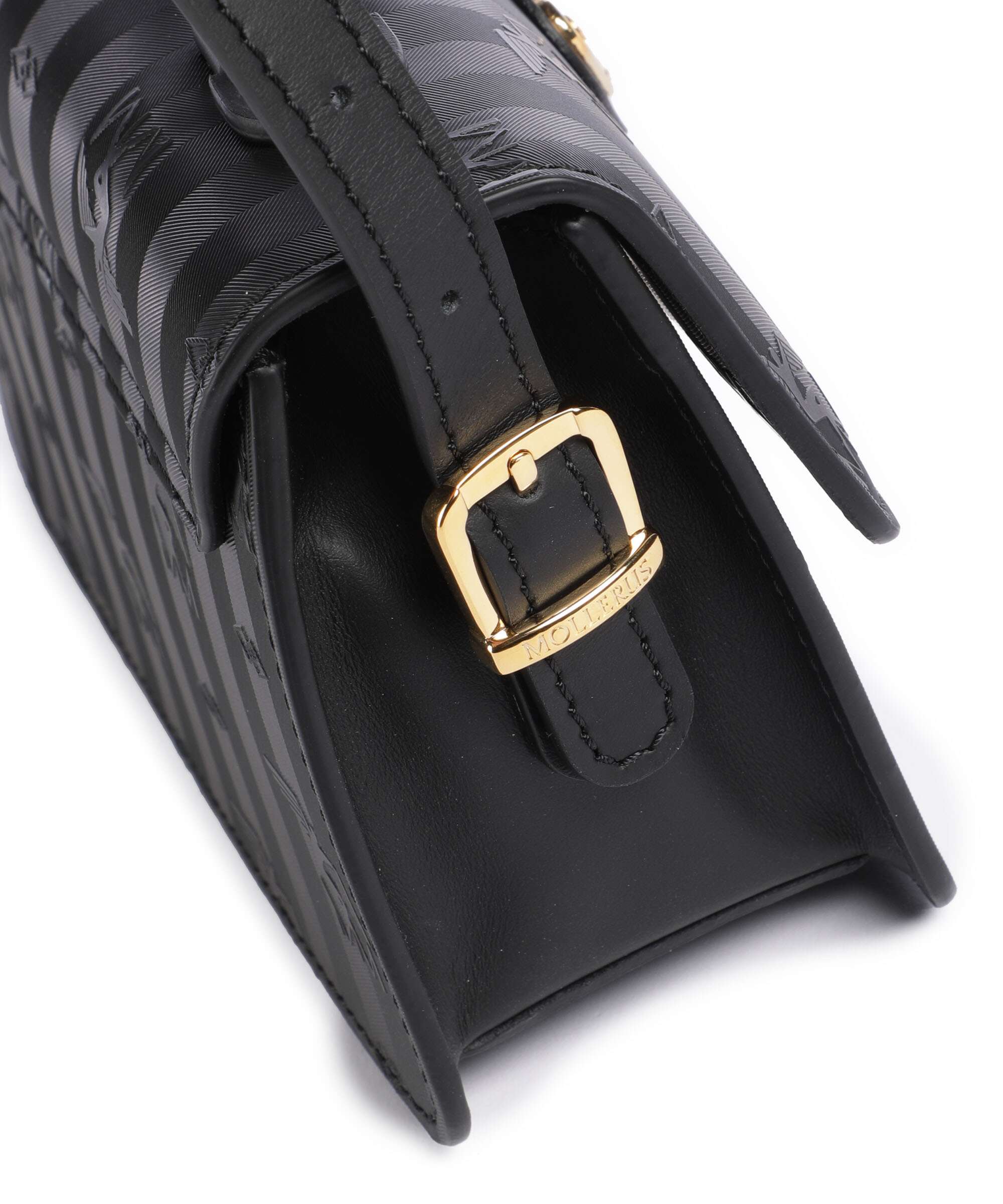 Maison Mollerus Vinerus Egg Crossbody tas classic schwarz - Image 4
