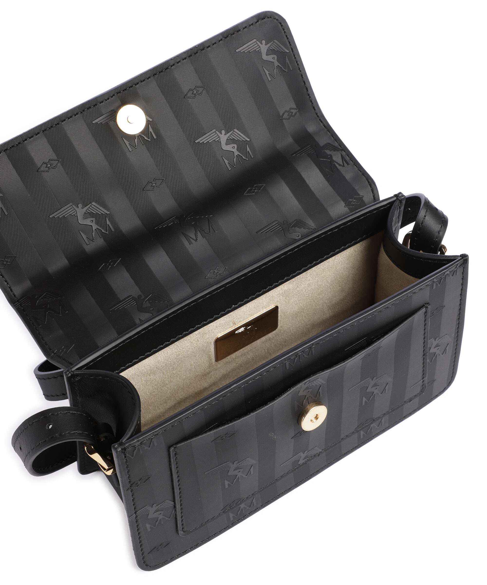 Maison Mollerus Vinerus Egg Crossbody tas classic schwarz - Image 6