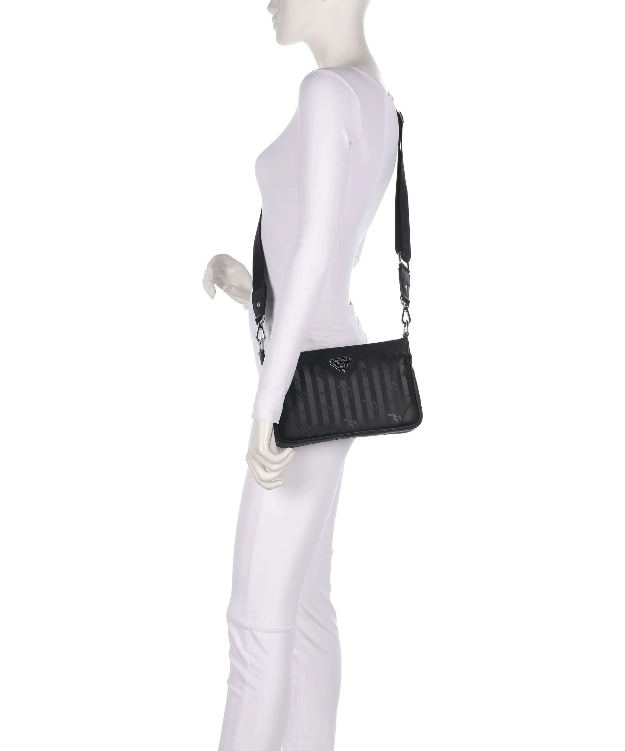 Maison Mollerus Vinerus Flums Crossbody tas black - Image 3