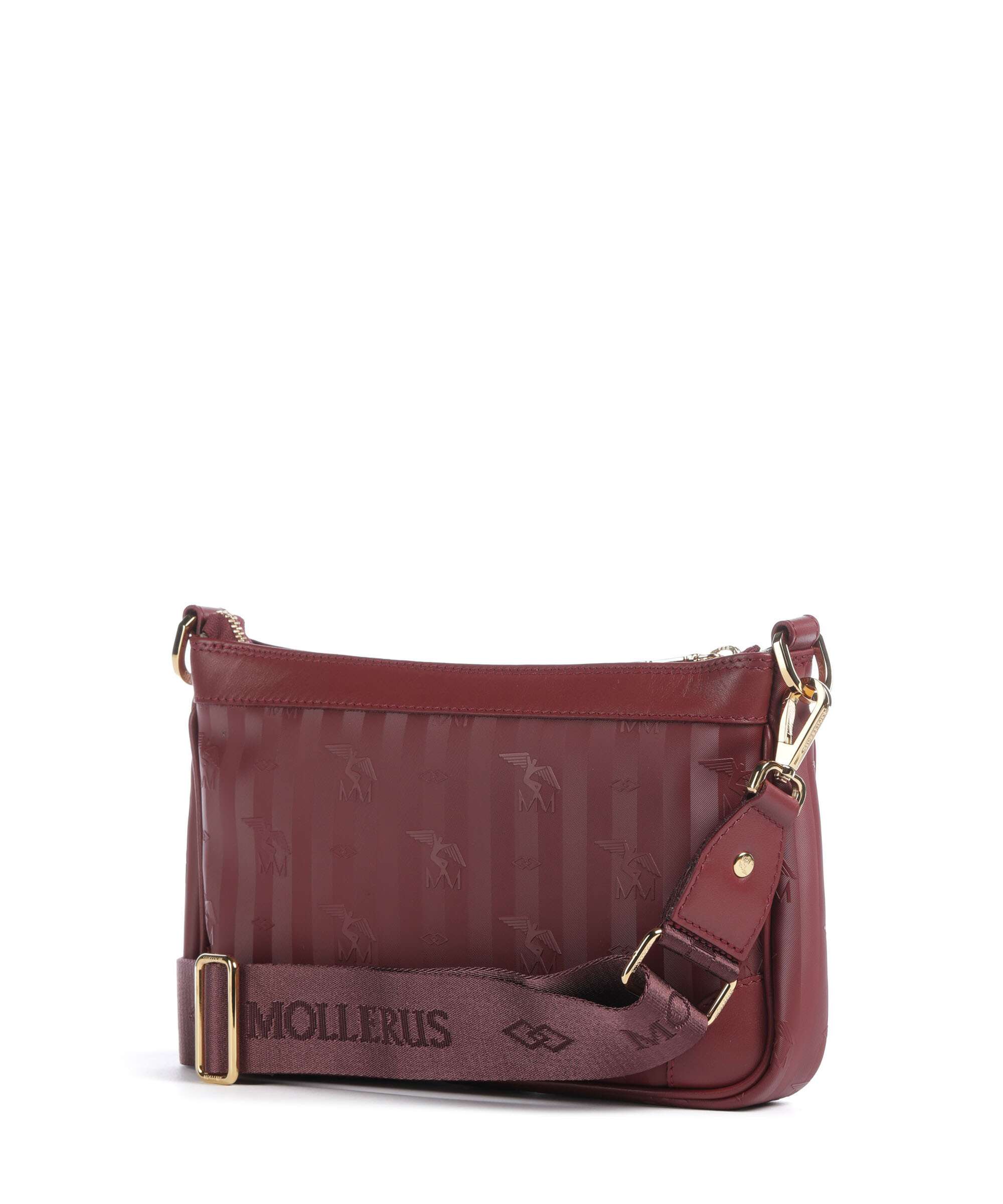 Maison Mollerus Vinerus Flums Crossbody tas antique rot - Image 2