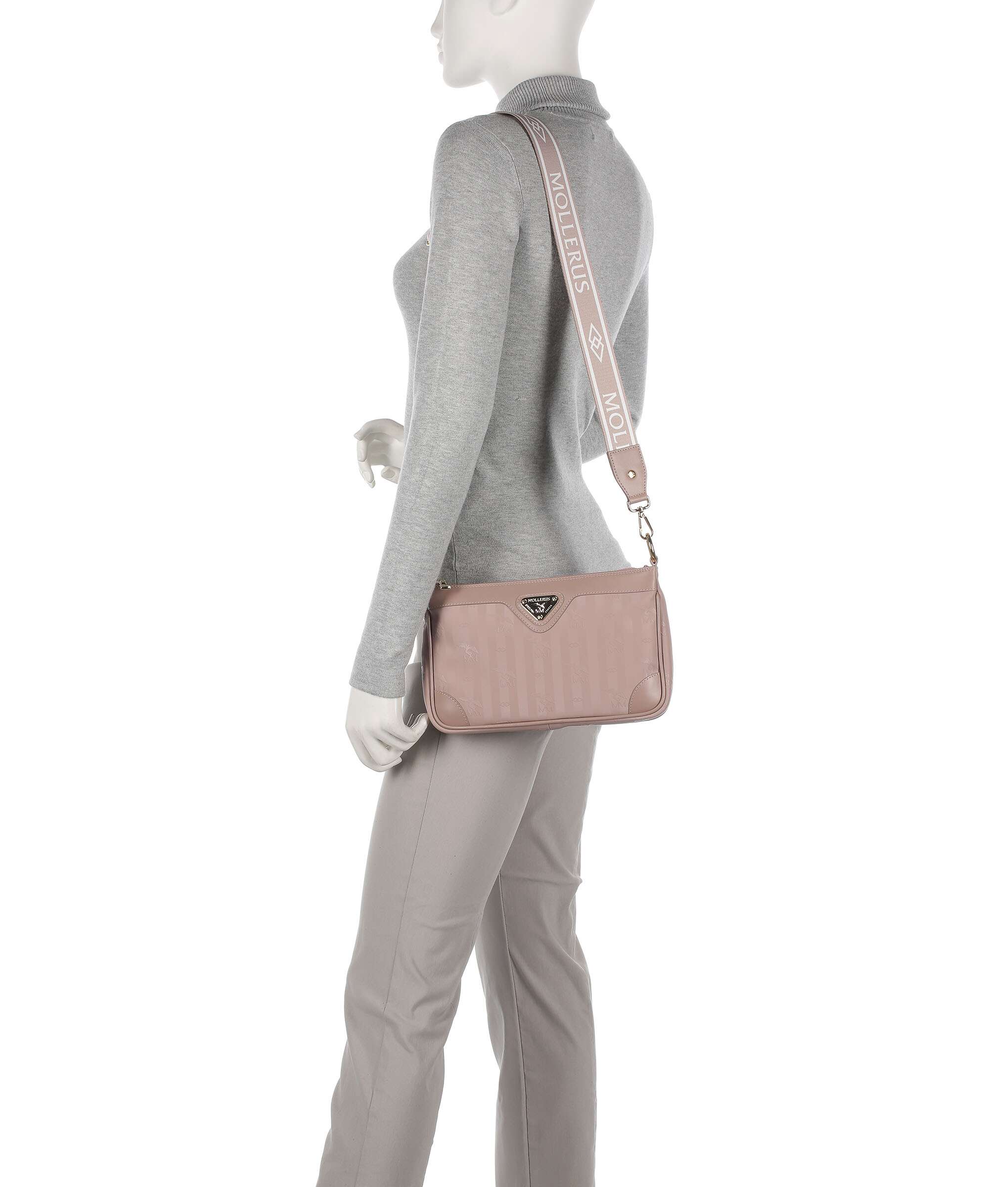 Maison Mollerus Vinerus Flums Crossbody tas soft rosé - Image 3